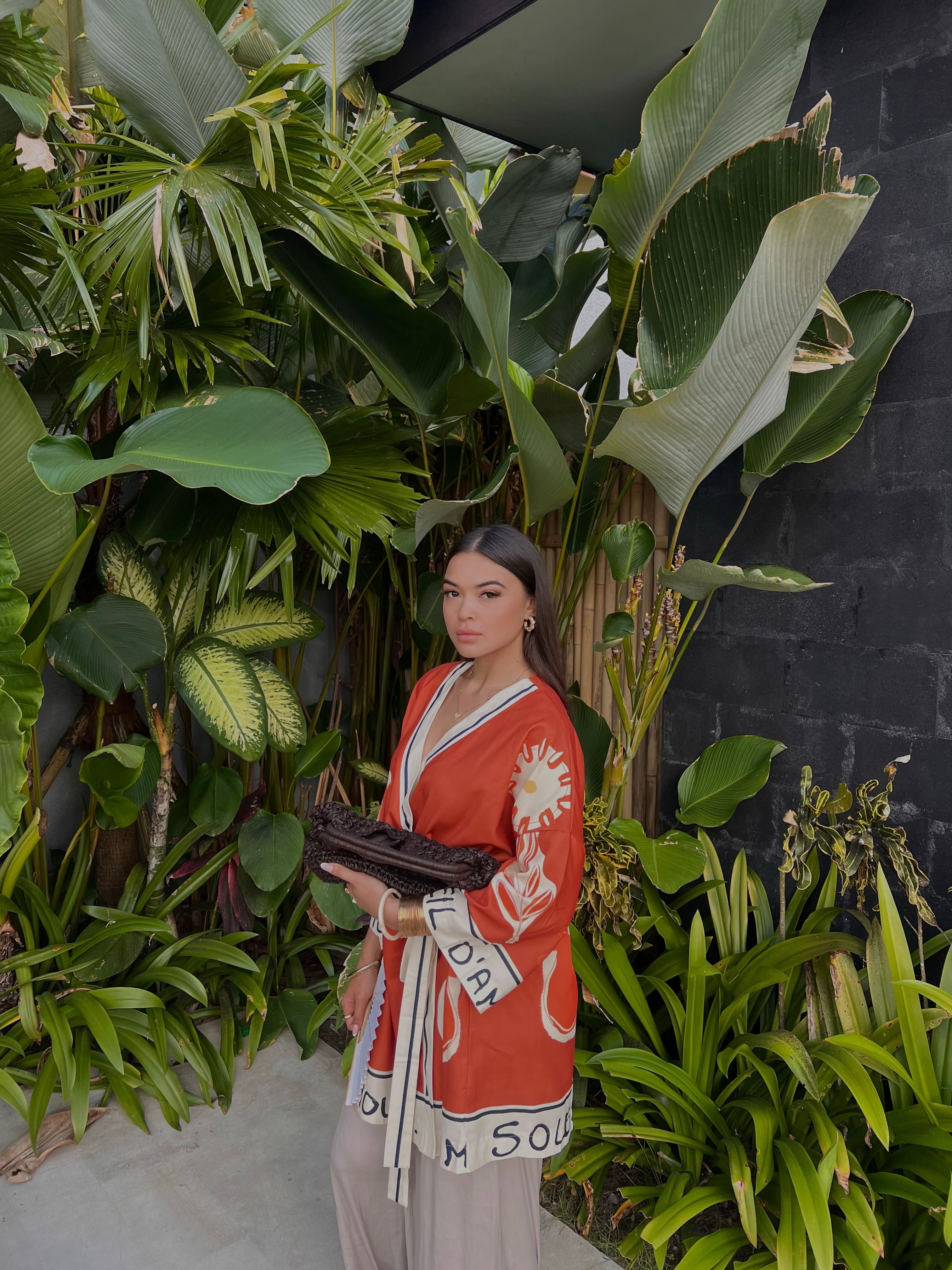 Kimono Célia - Camel