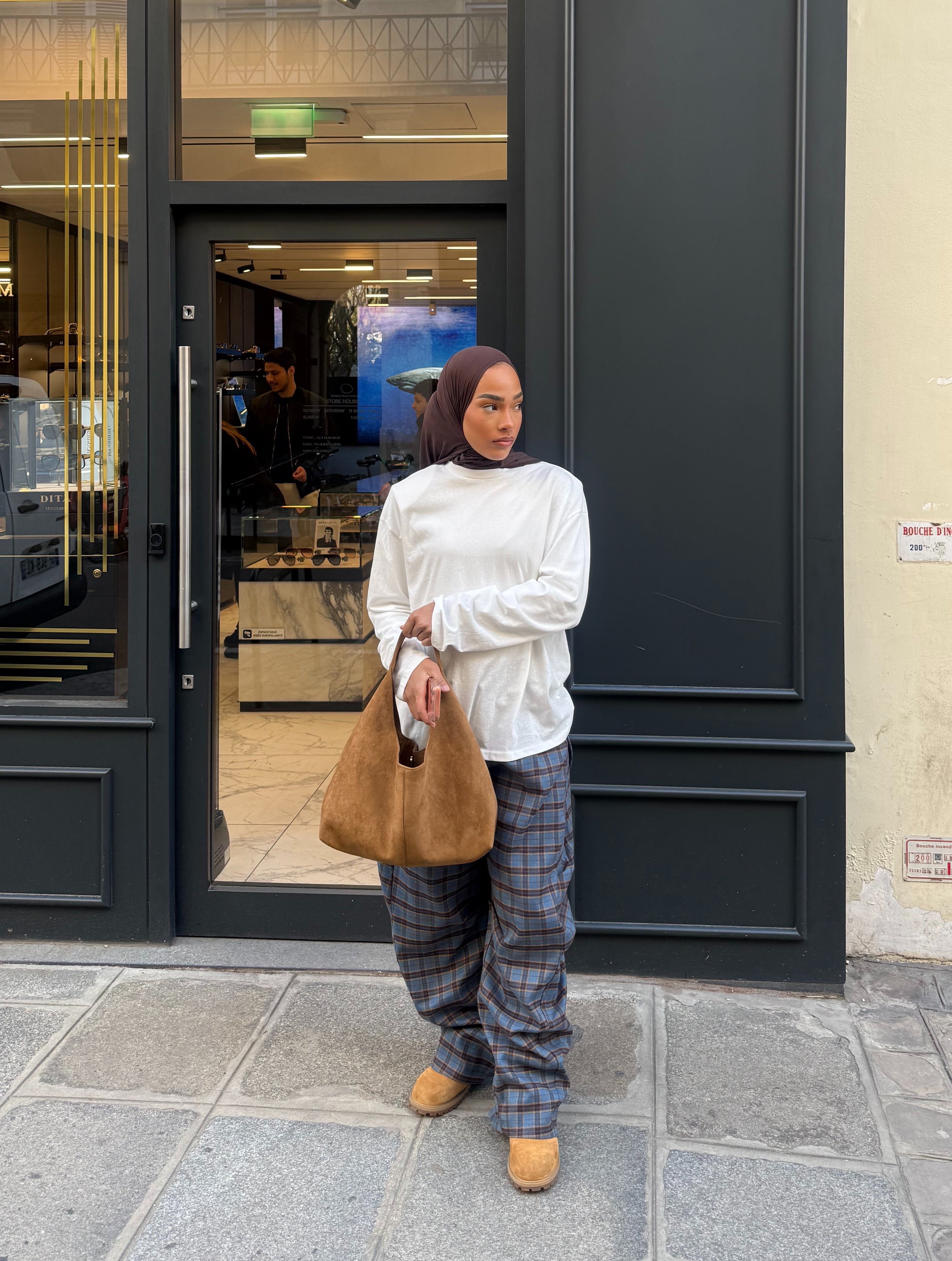 T-shirt à Épaulette Cactus Daria Blanc