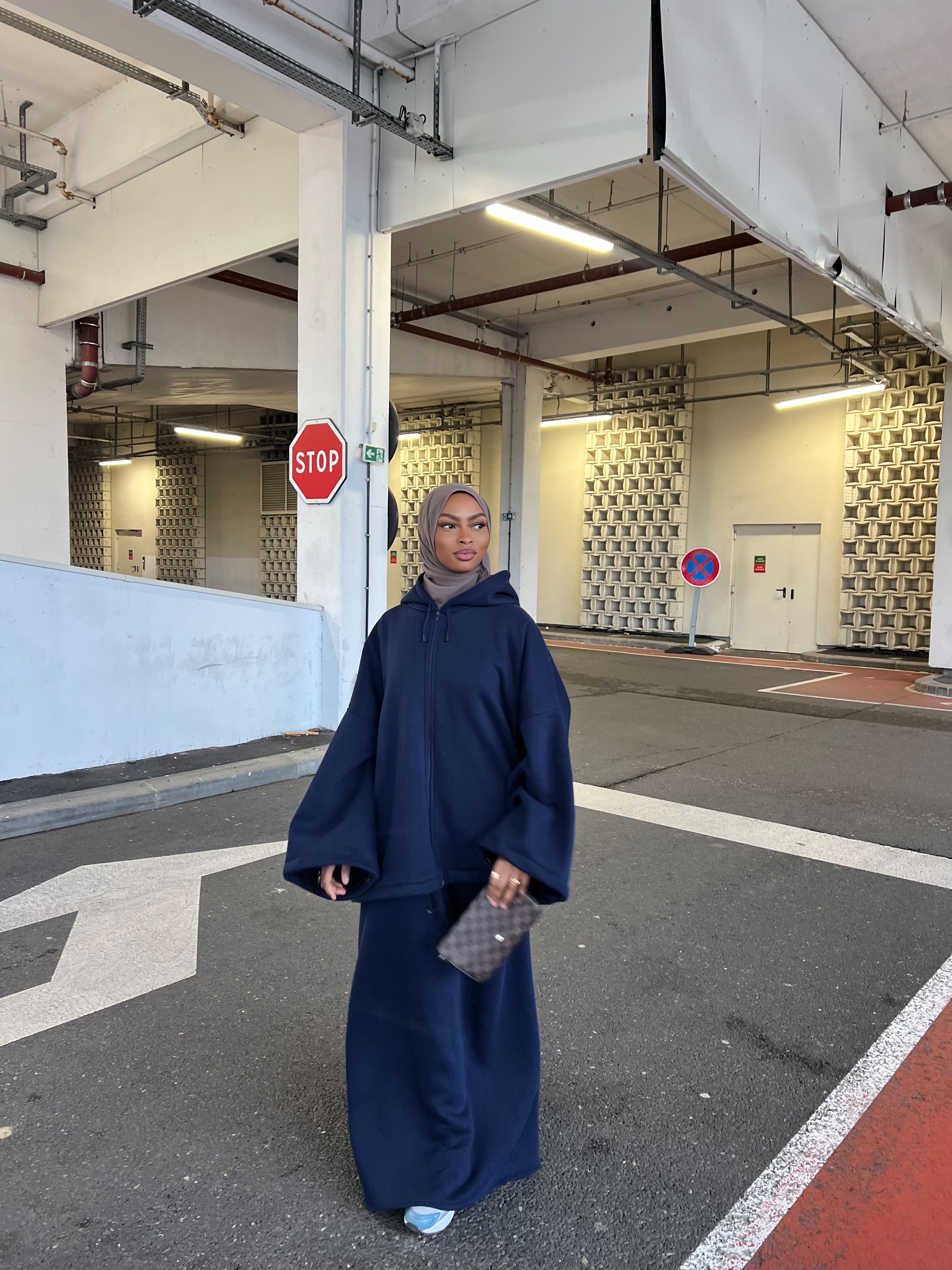 Ensemble Hidaya Bleu nuit ( Voir description )