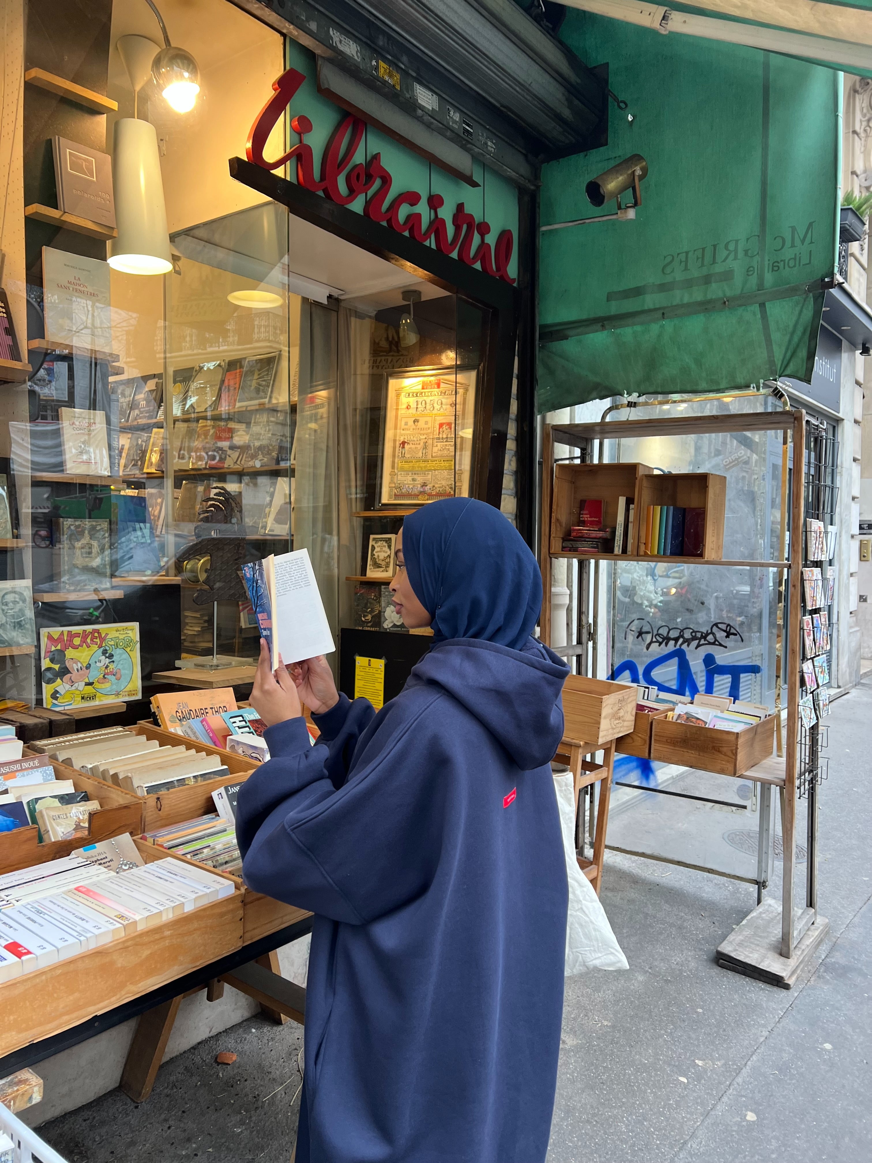 Robe sweat Layyin Bleu nuit