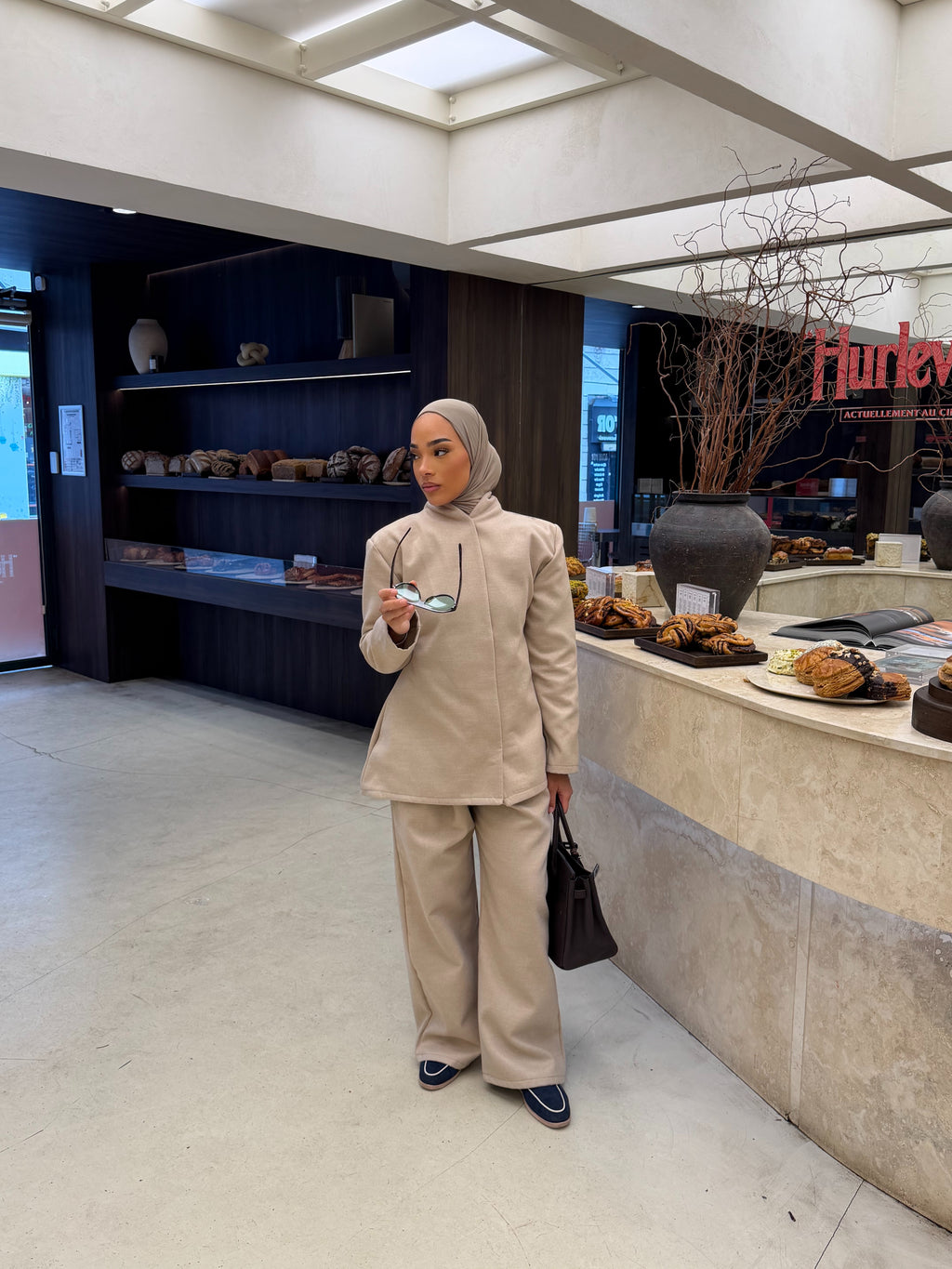 Ensemble Blazer Ornella Beige