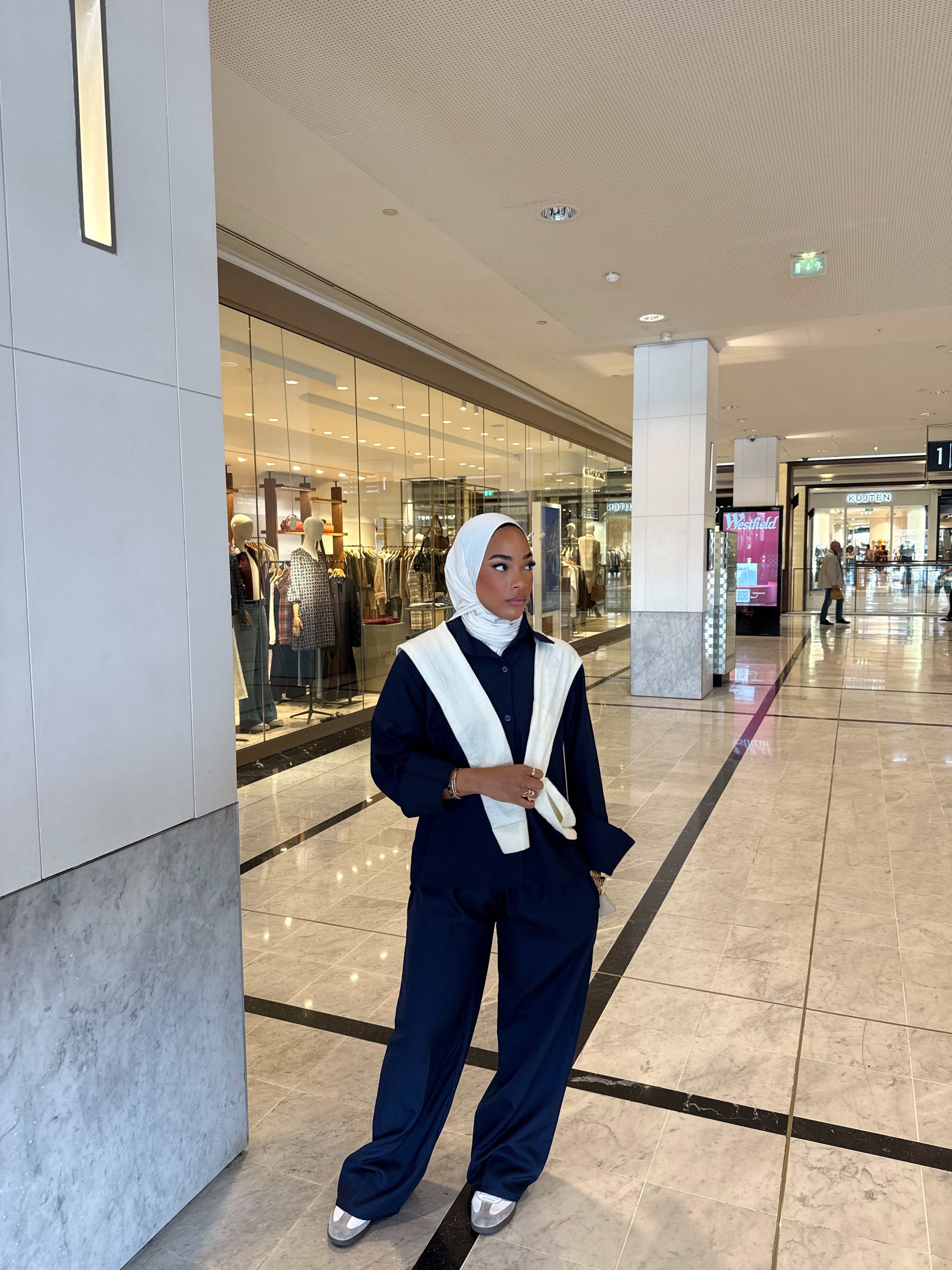 Ensemble Jade Bleu nuit ( pantalon )