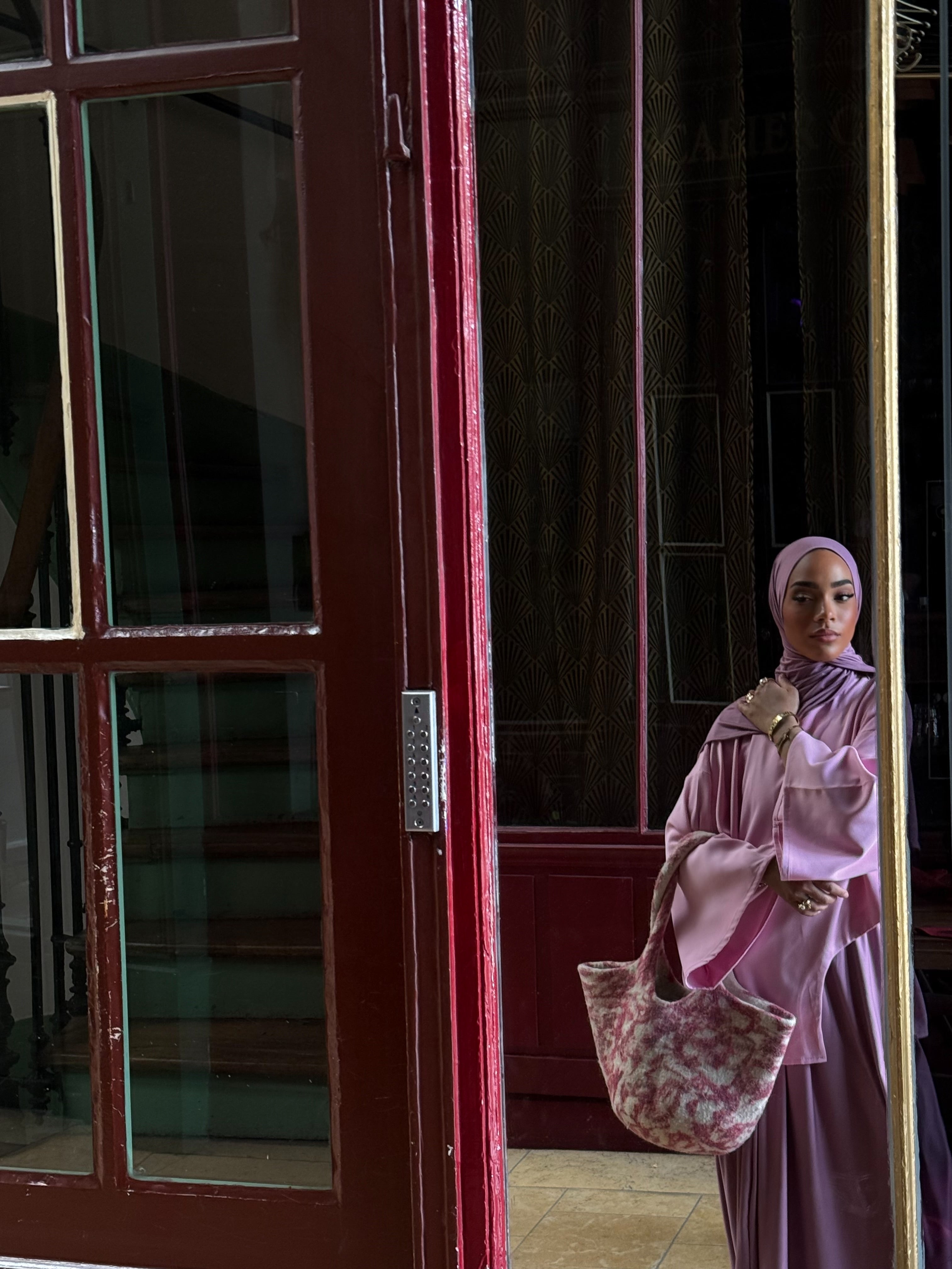 T-shirt Oversize by Tahira Rose Pâle