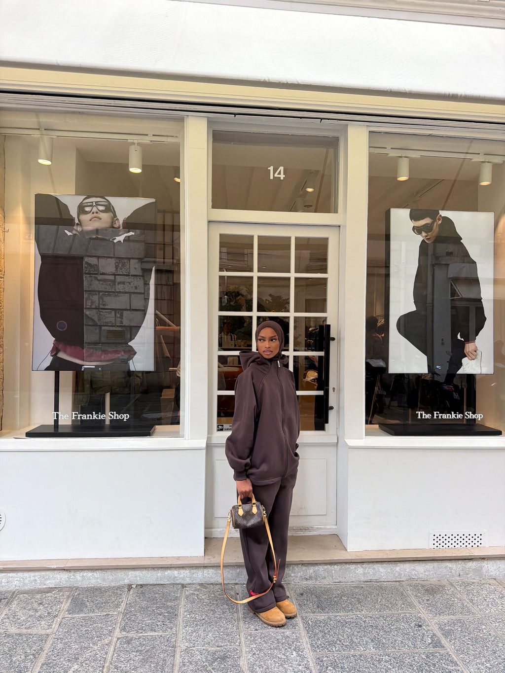 Ensemble Jogging Naya - Marron cacao (Précommande 7 jours ouvrés)