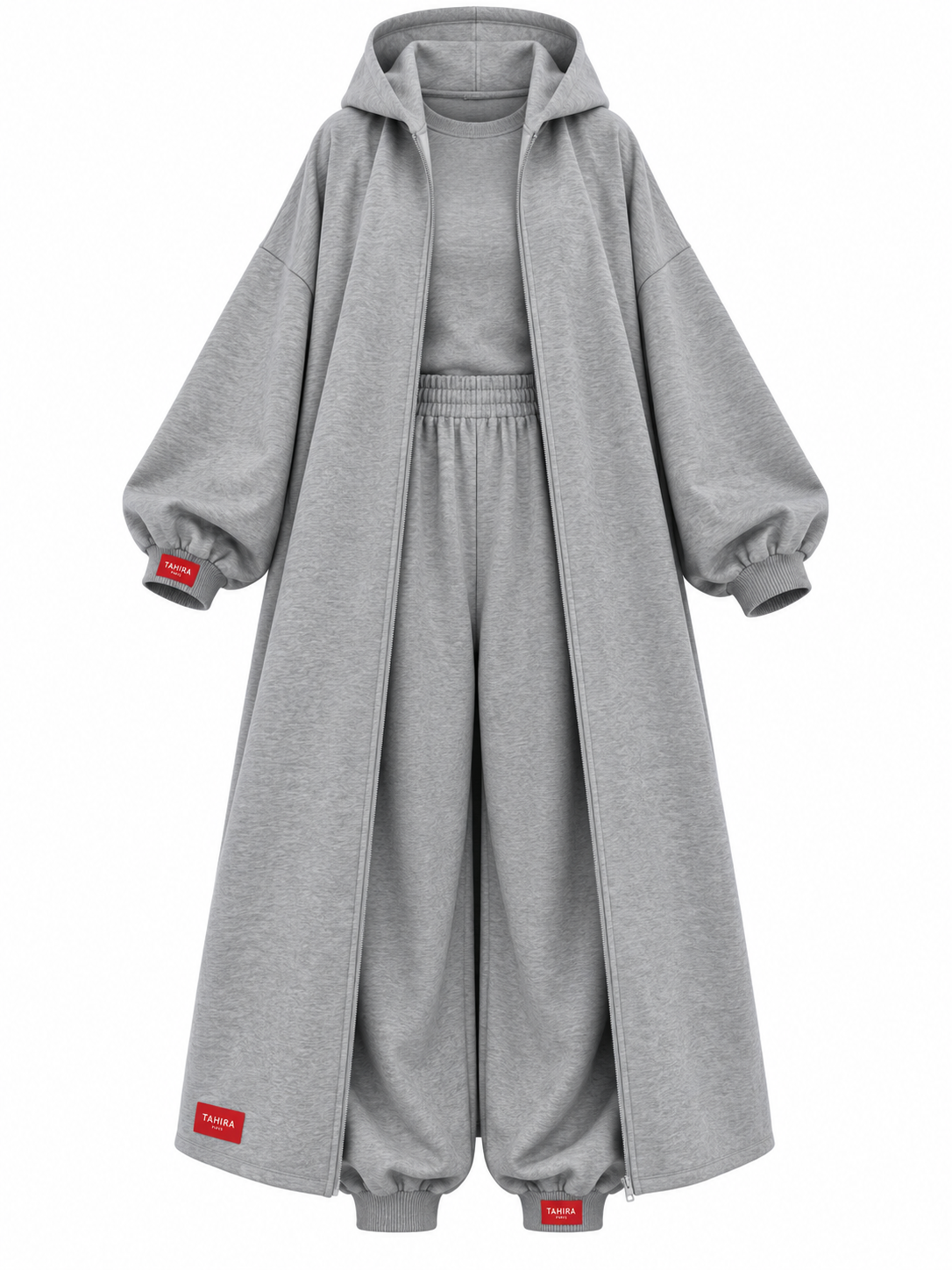 Sweat-Ensemble Grau by Tahira