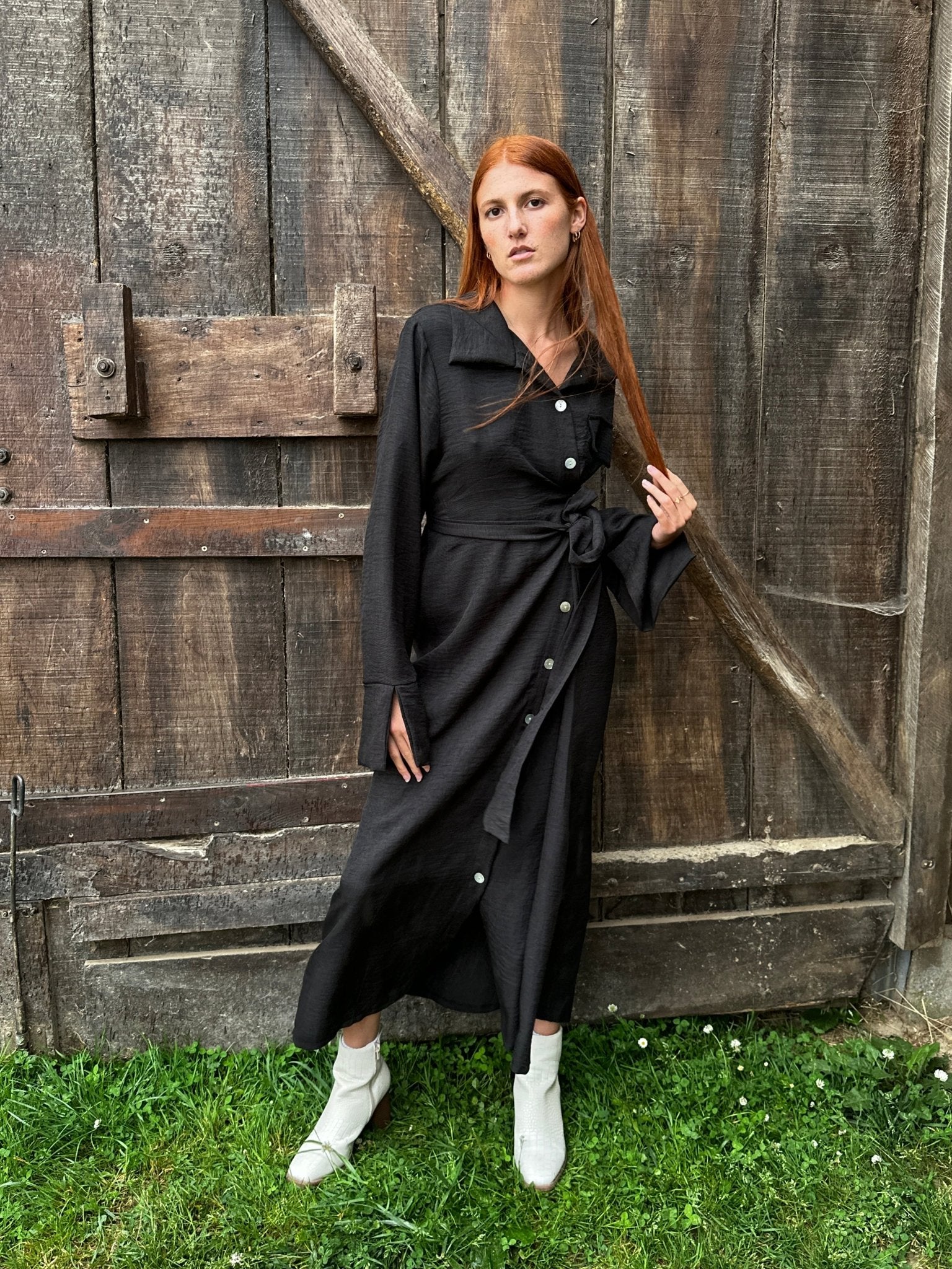 Abaya Kenya Noir - TAHIRA