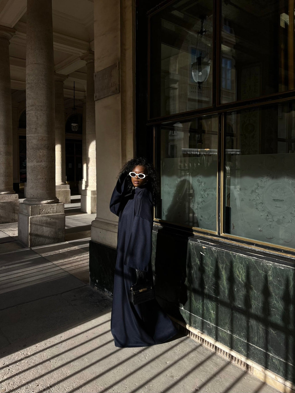 Abaya Nara Noir - TAHIRA