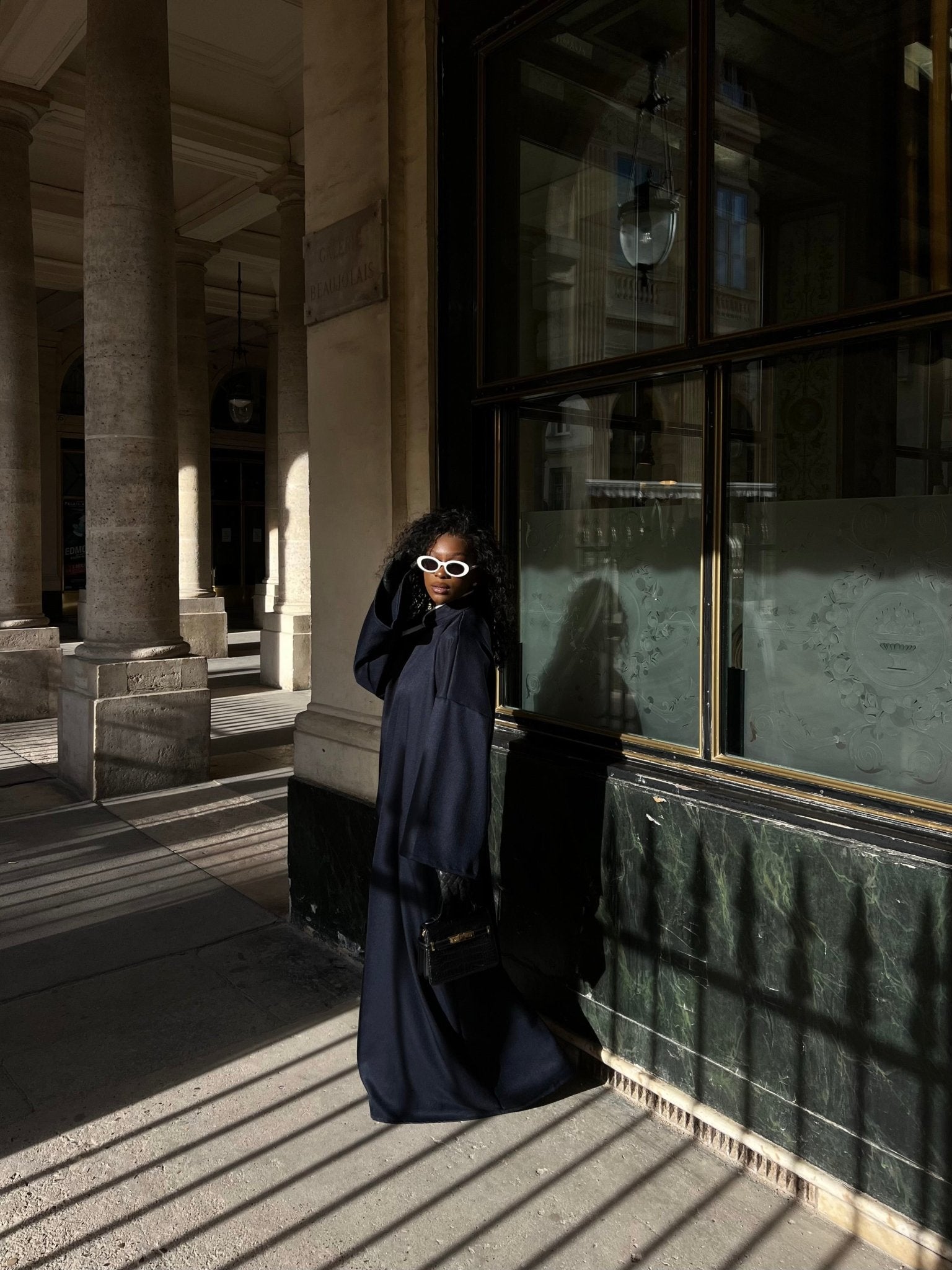 Abaya Nara Noir - TAHIRA