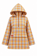 Anorak Amara - Orange-Jaune Carreaux