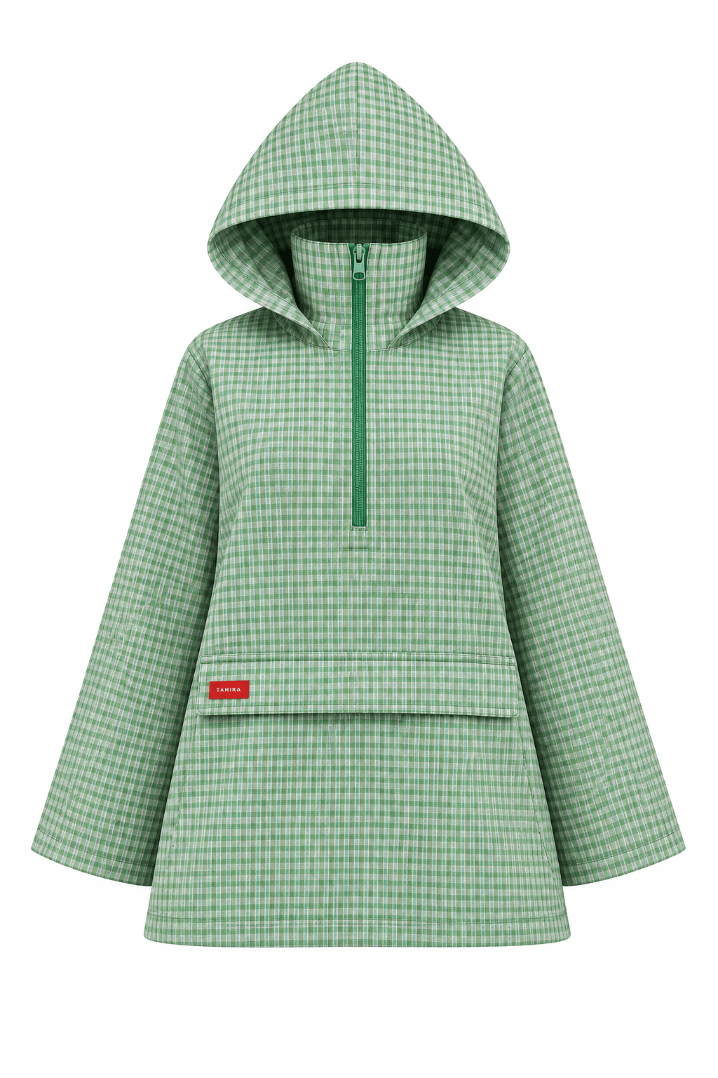 Anorak Amara - Vert-Blanc V2 - TAHIRA