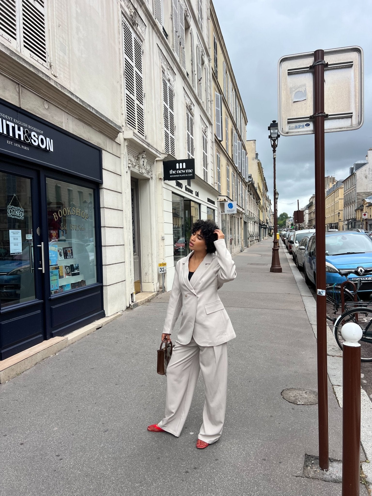 Blazer Doriane Gris/Taupe - TAHIRA