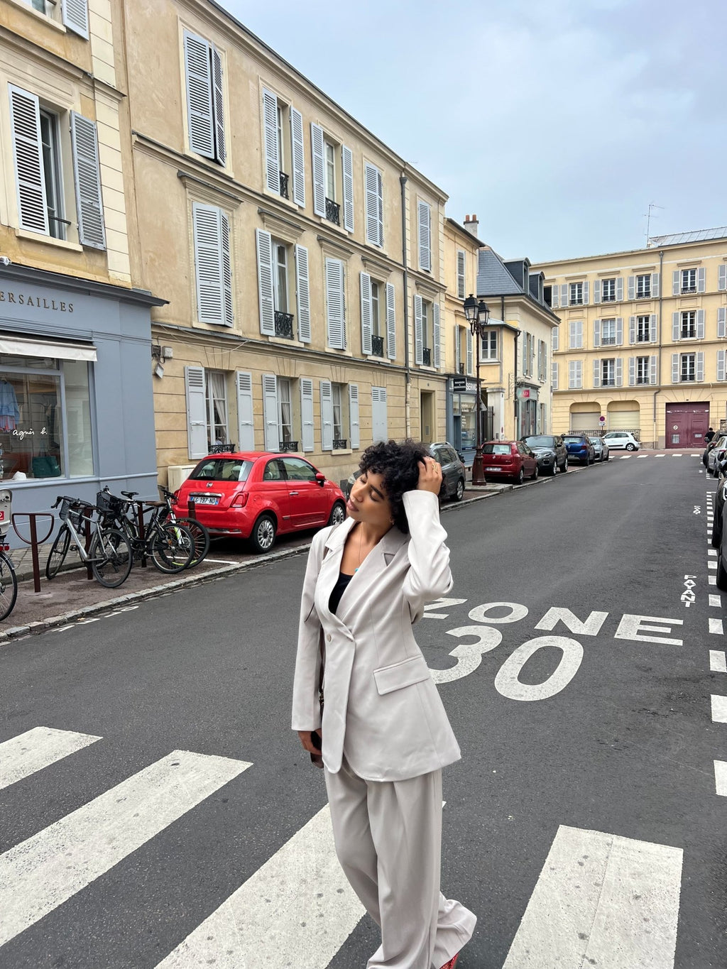 Blazer Doriane Gris/Taupe - TAHIRA
