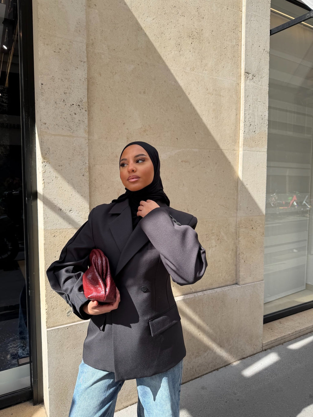Blazer Venum Gris Anthracite Foncé - TAHIRA