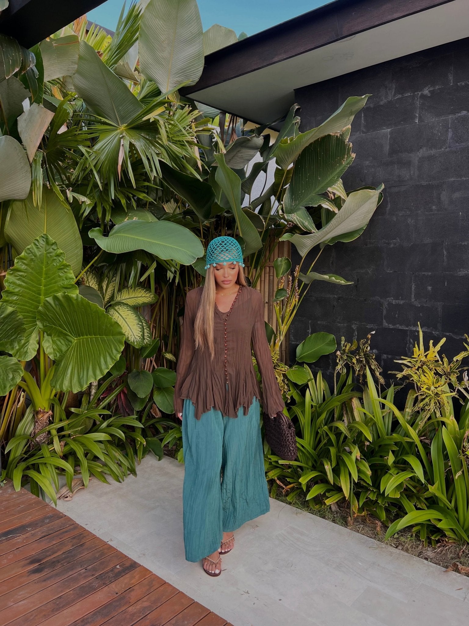 Blouse Camille - Marron - TAHIRA