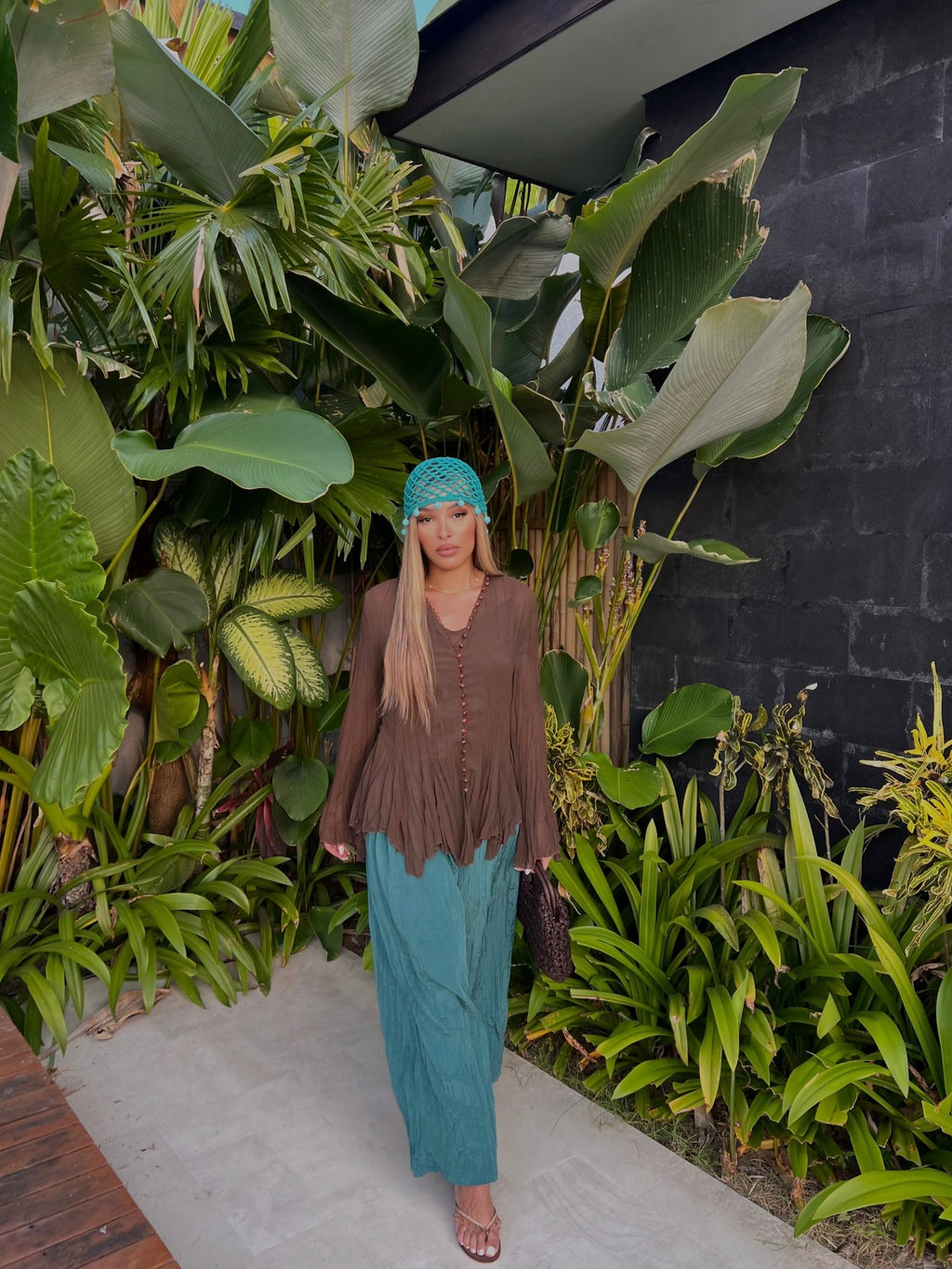 Blouse Camille - Marron - TAHIRA