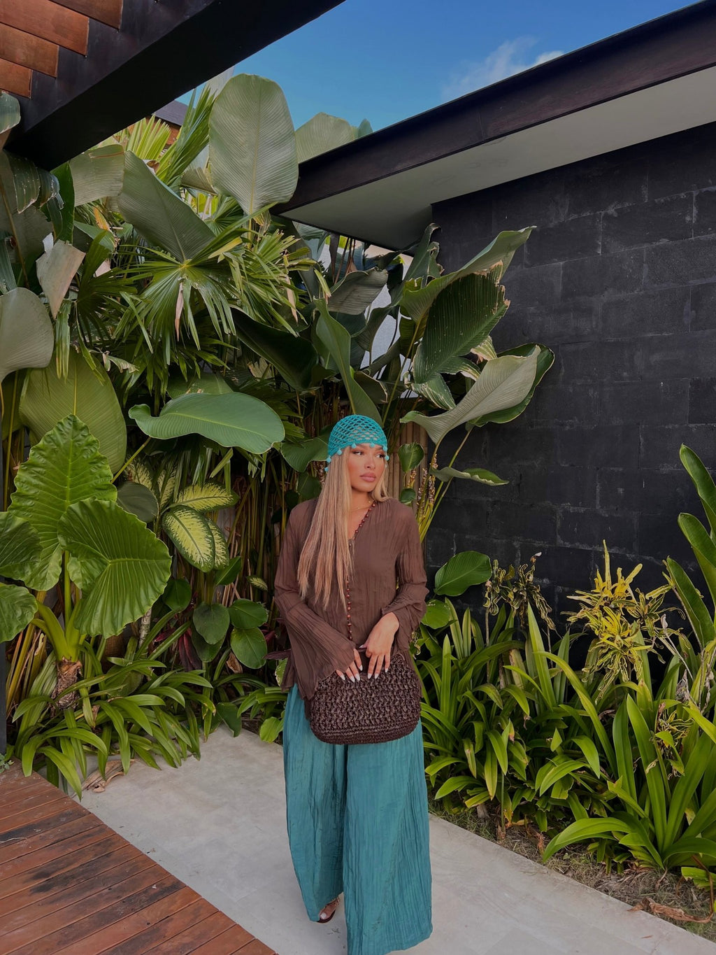 Blouse Camille - Marron - TAHIRA
