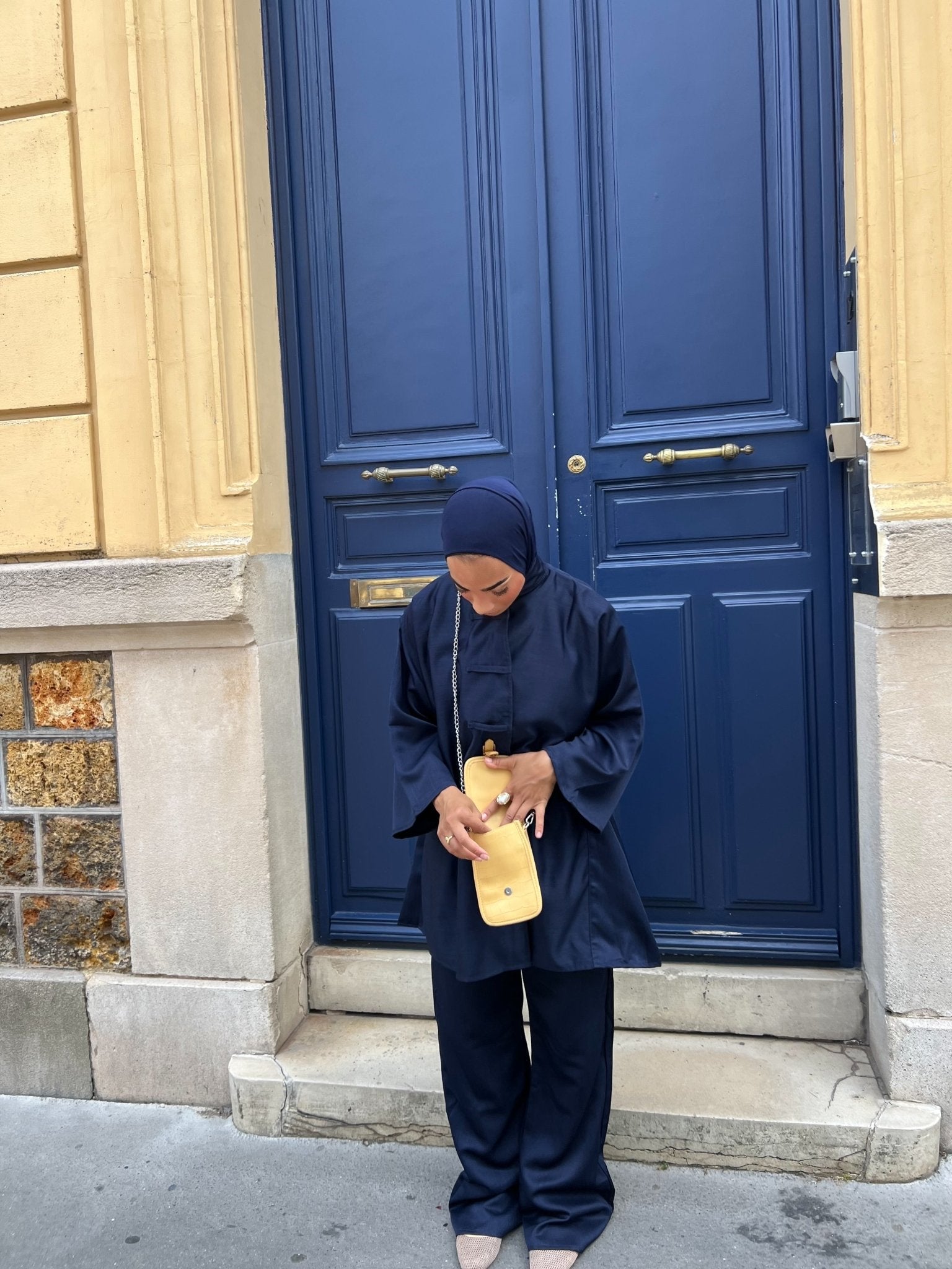 Blouse Ling Bleu Nuit - TAHIRA