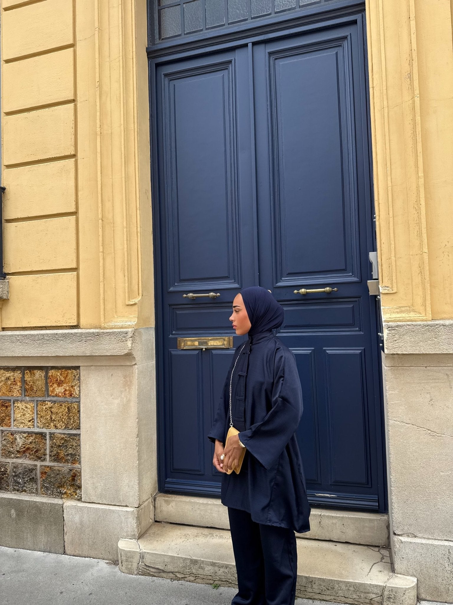 Blouse Ling Bleu Nuit - TAHIRA