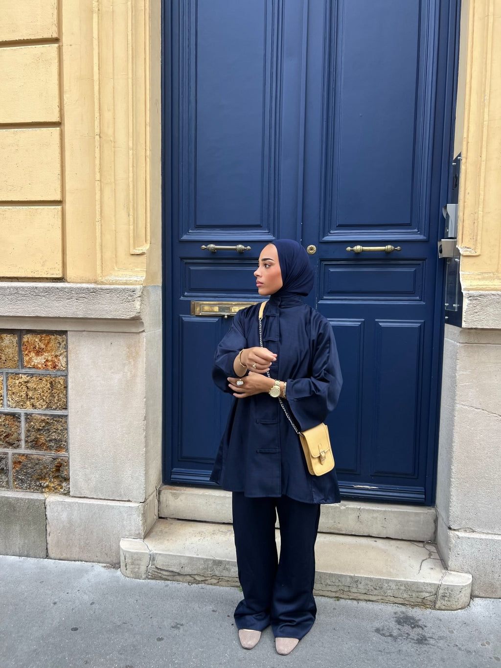 Blouse Ling Bleu Nuit - TAHIRA