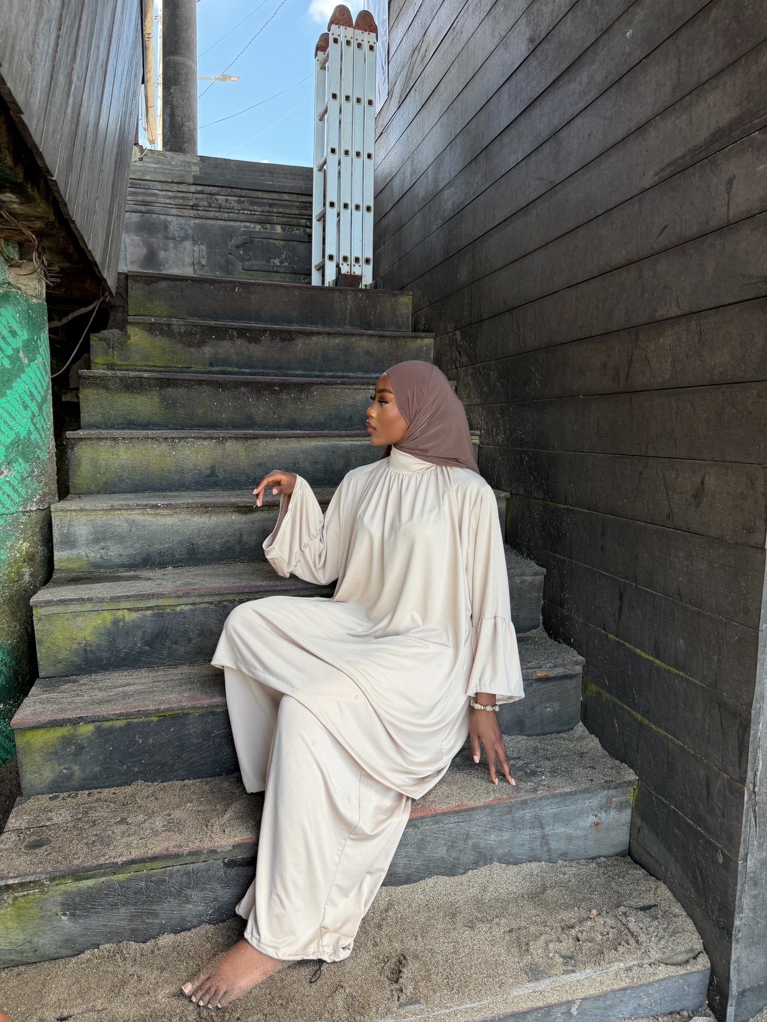 Burkini Houda Beige - TAHIRA