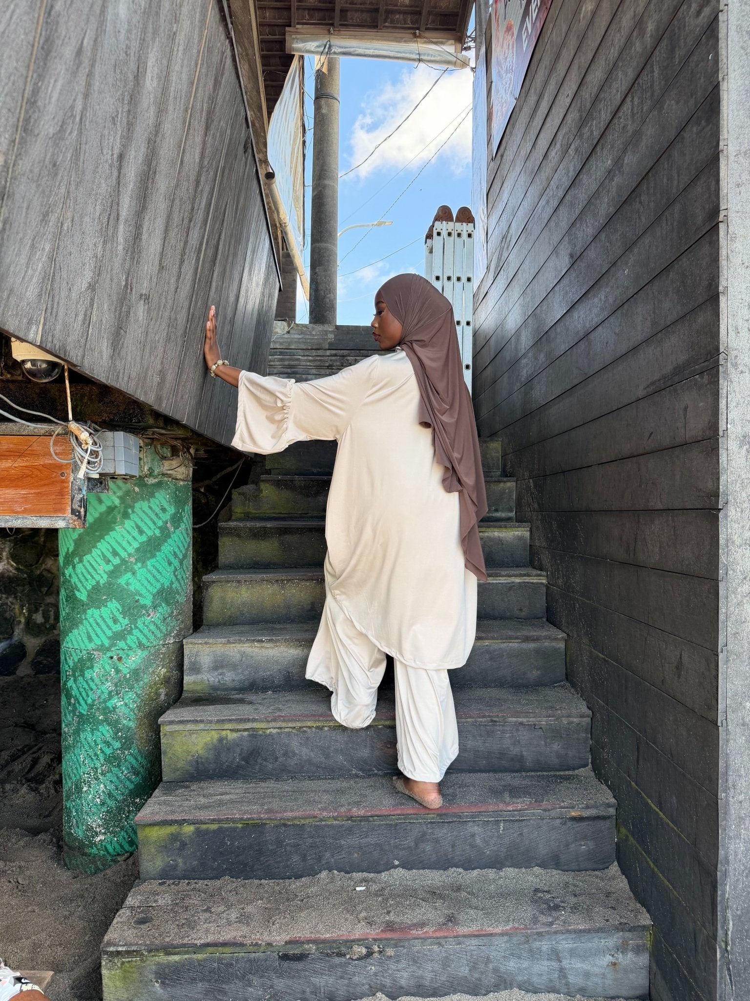 Burkini Houda Beige - TAHIRA
