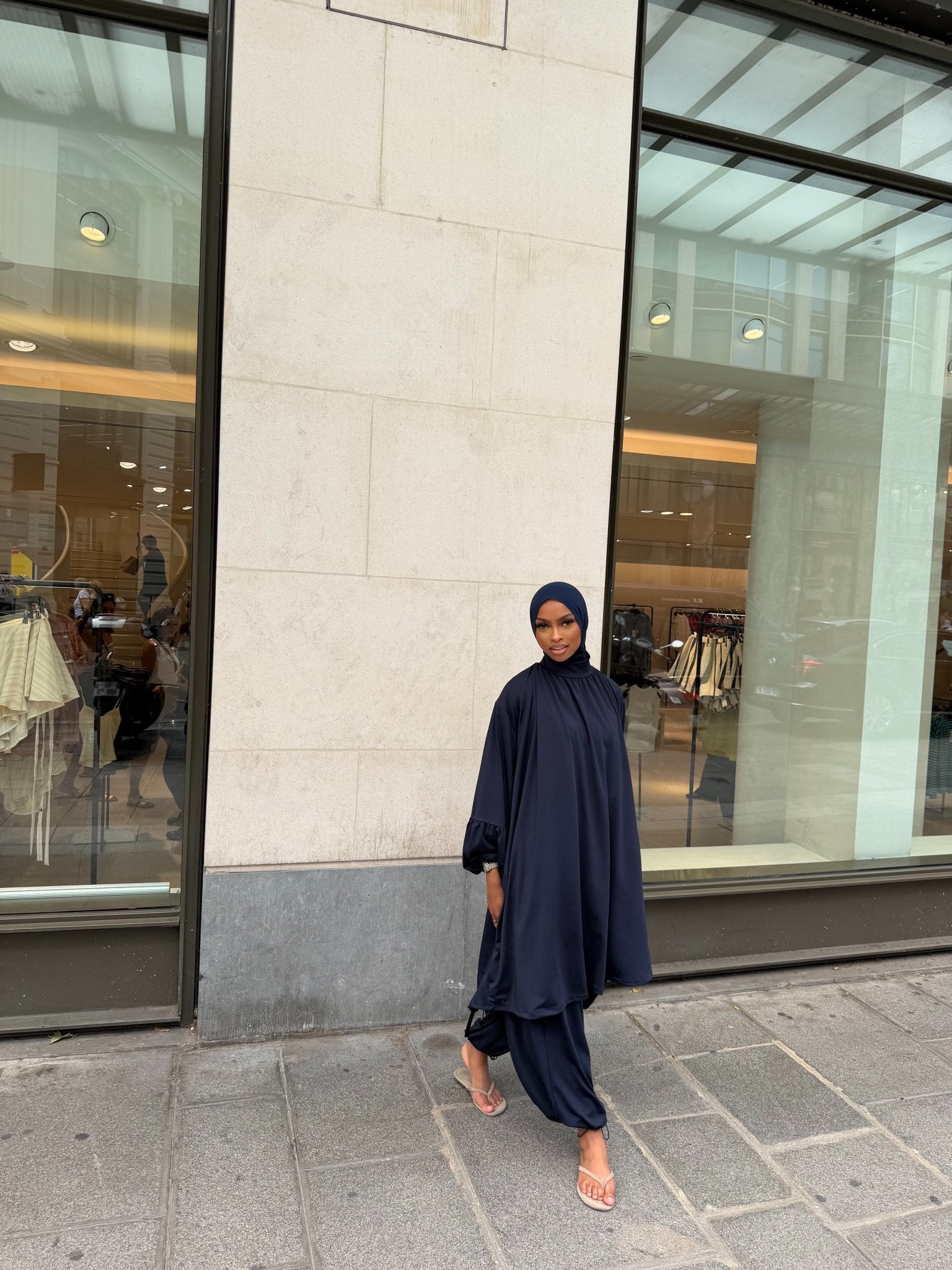 Burkini Houda bleu nuit - TAHIRA