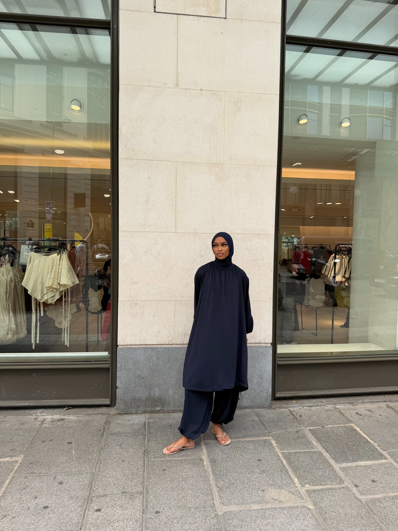 Burkini Houda bleu nuit - TAHIRA
