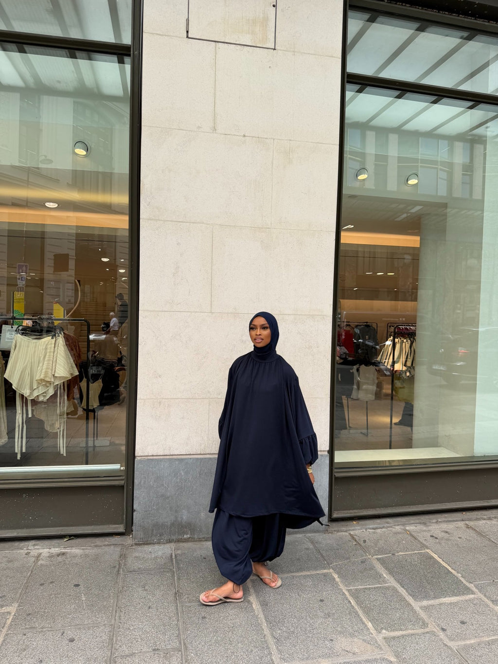 Burkini Houda bleu nuit - TAHIRA