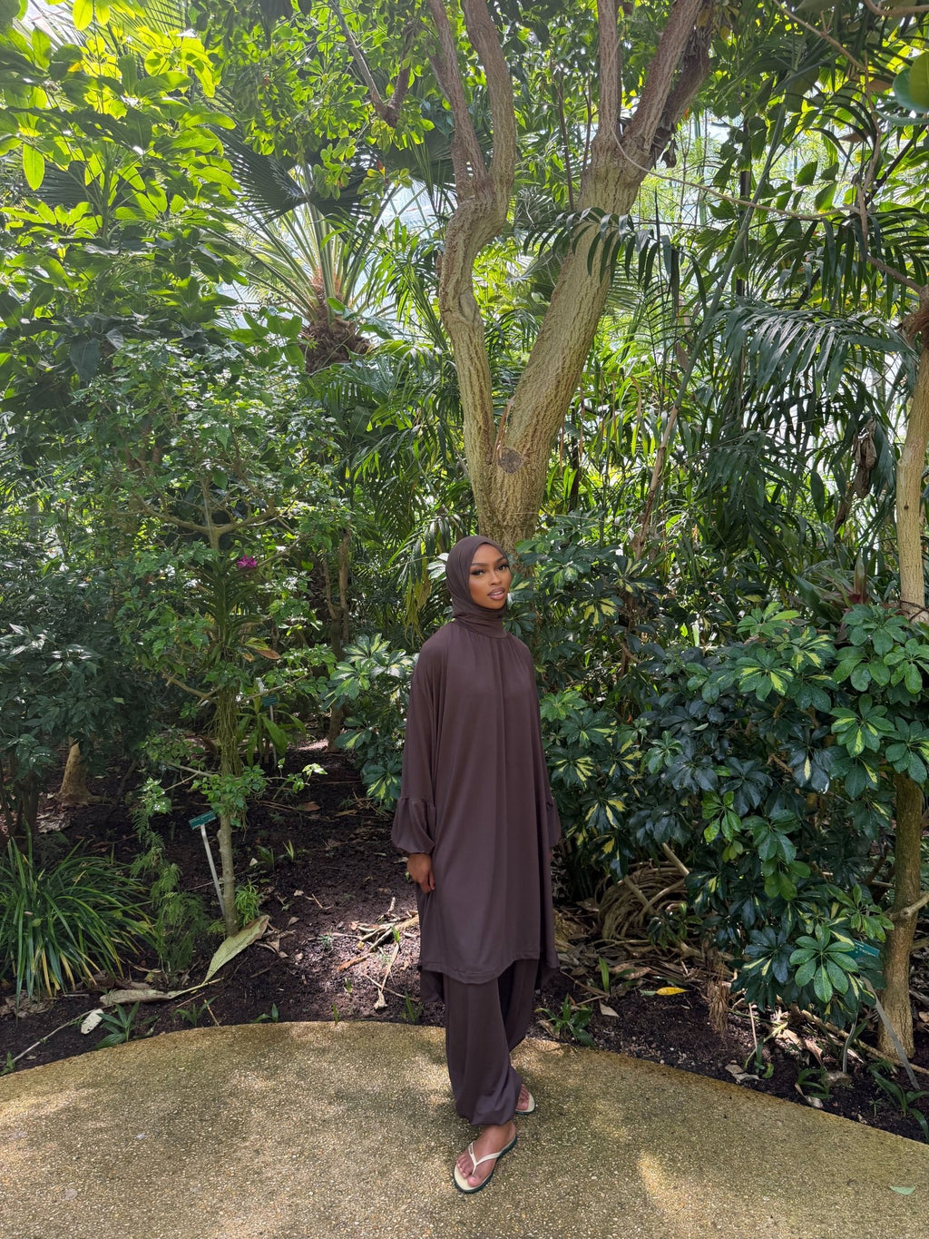 Burkini Houda Chocolat - TAHIRA