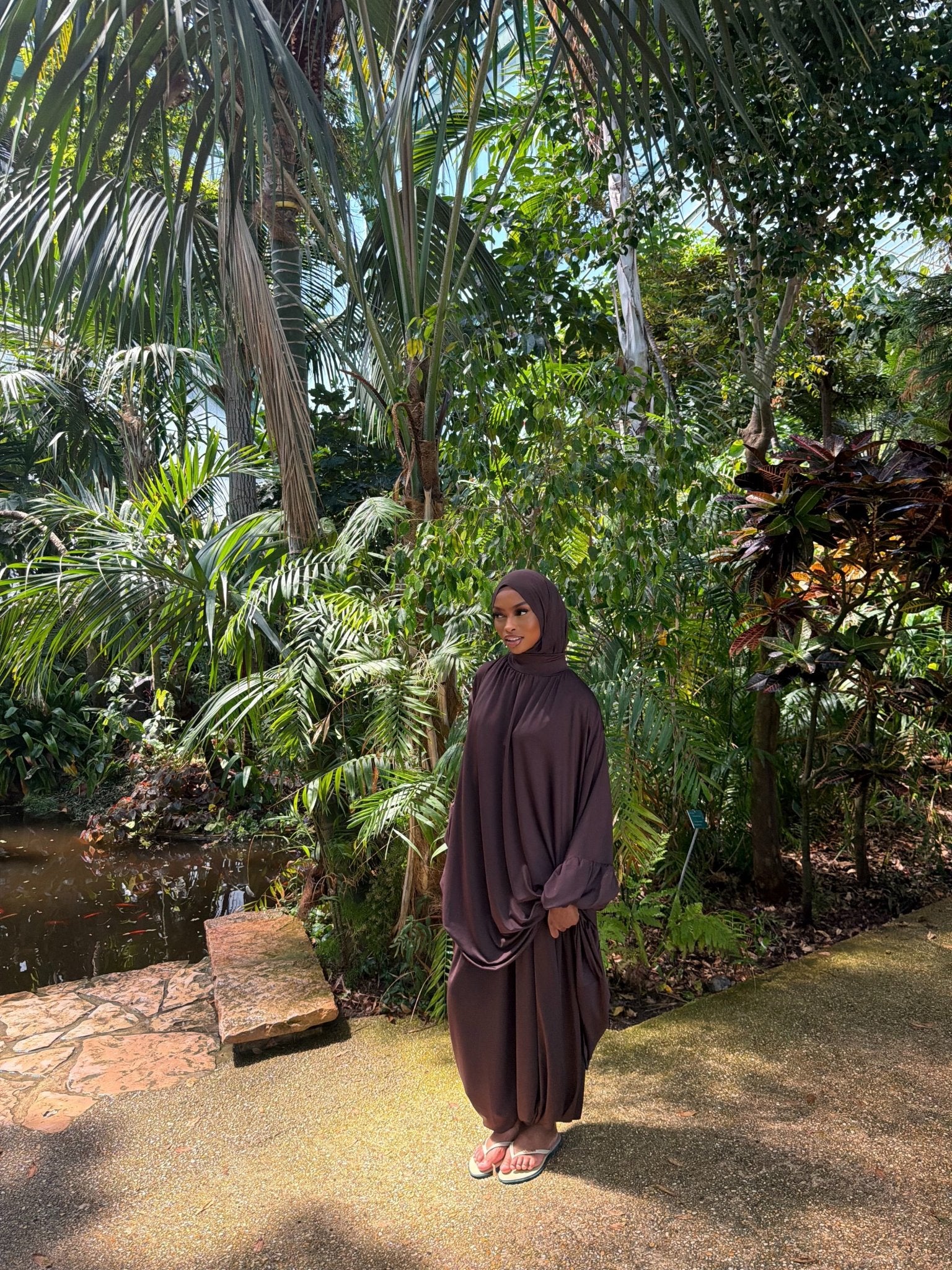 Burkini Houda Chocolat - TAHIRA