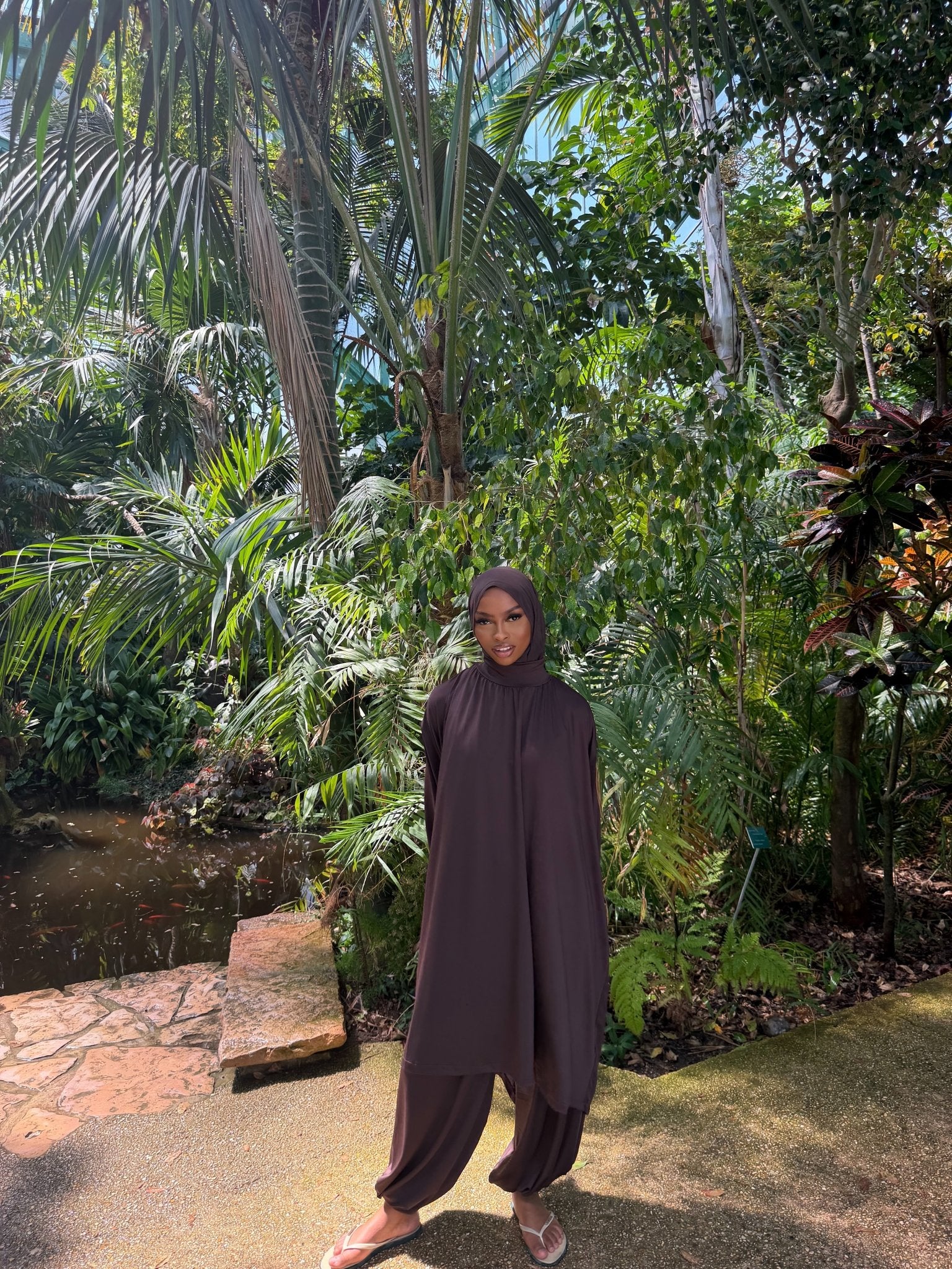 Burkini Houda Chocolat - TAHIRA