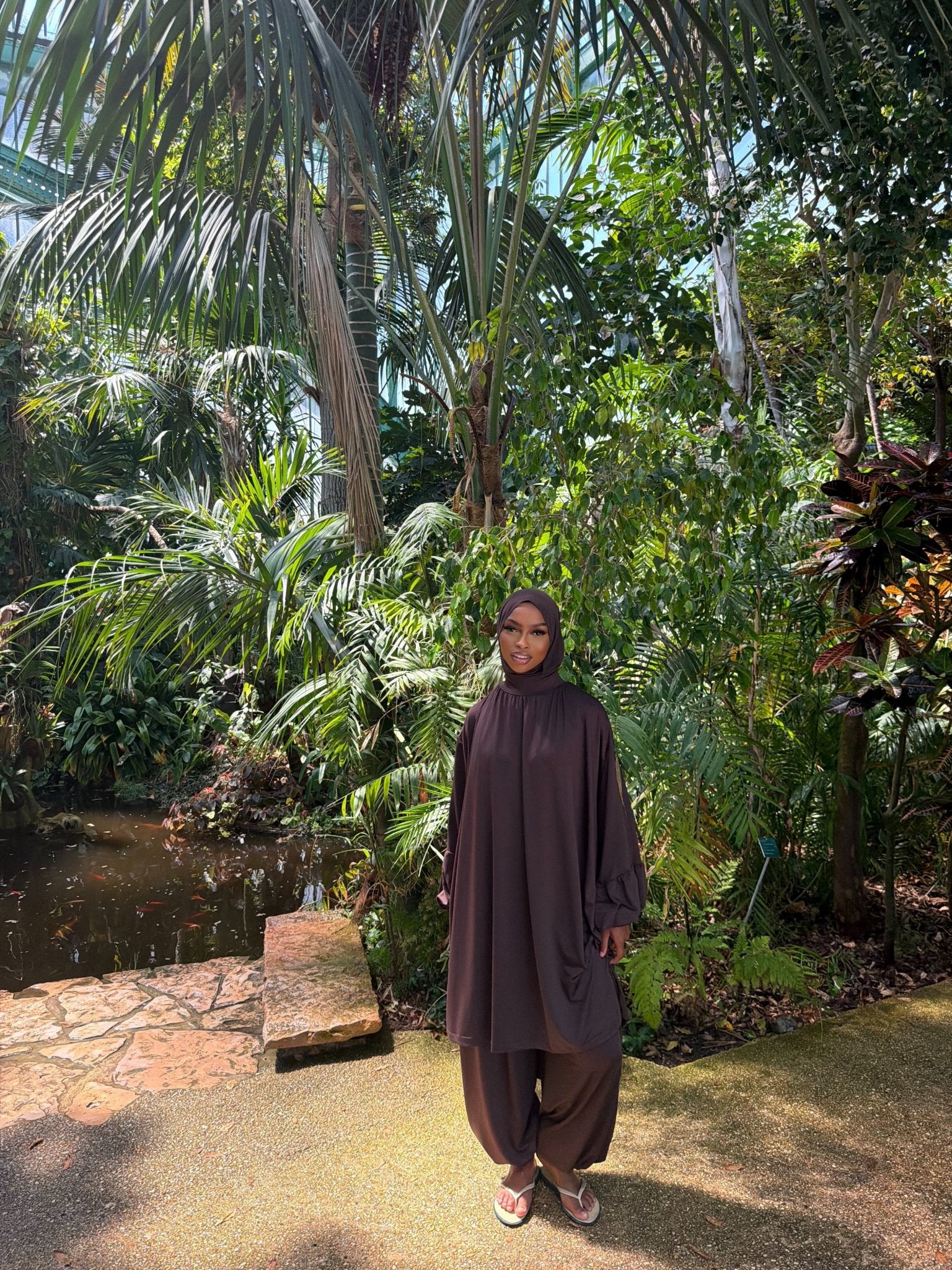 Burkini Houda Chocolat - TAHIRA