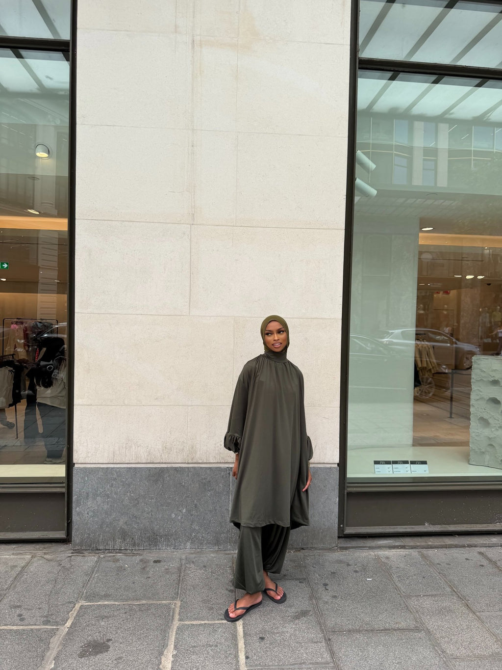 Burkini Houda Kaki - TAHIRA