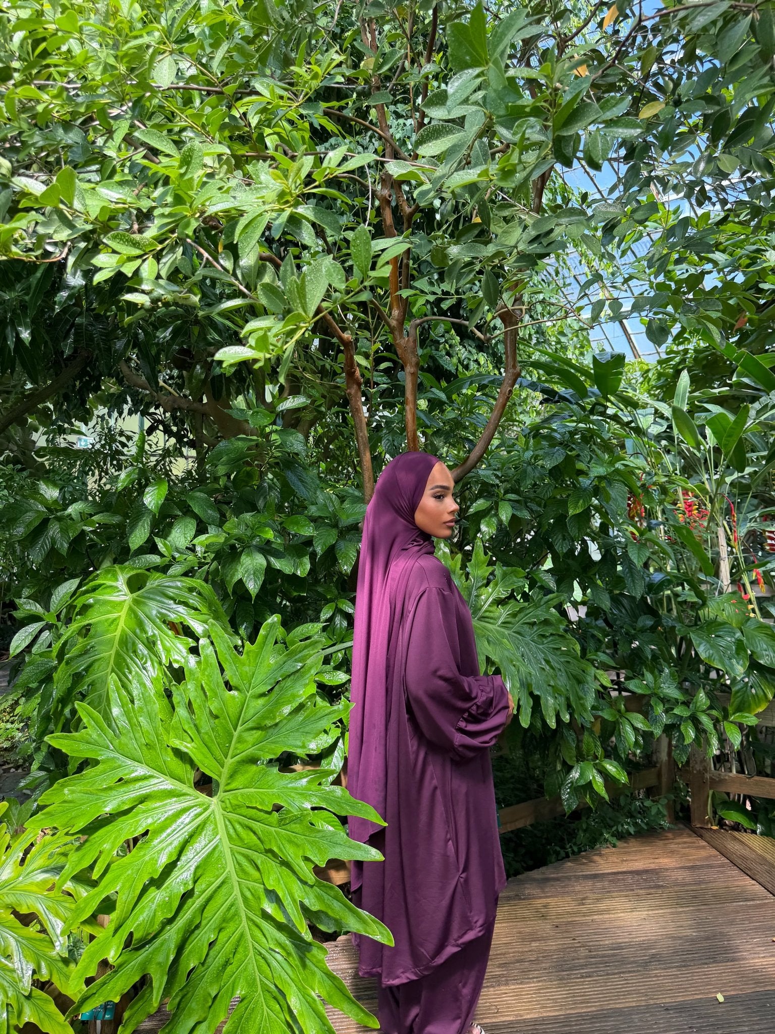 Burkini Houda Prune - TAHIRA