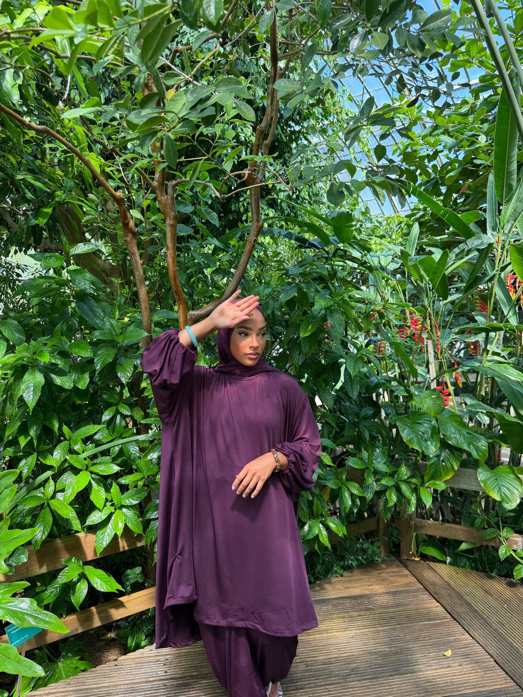 Burkini Houda Prune - TAHIRA