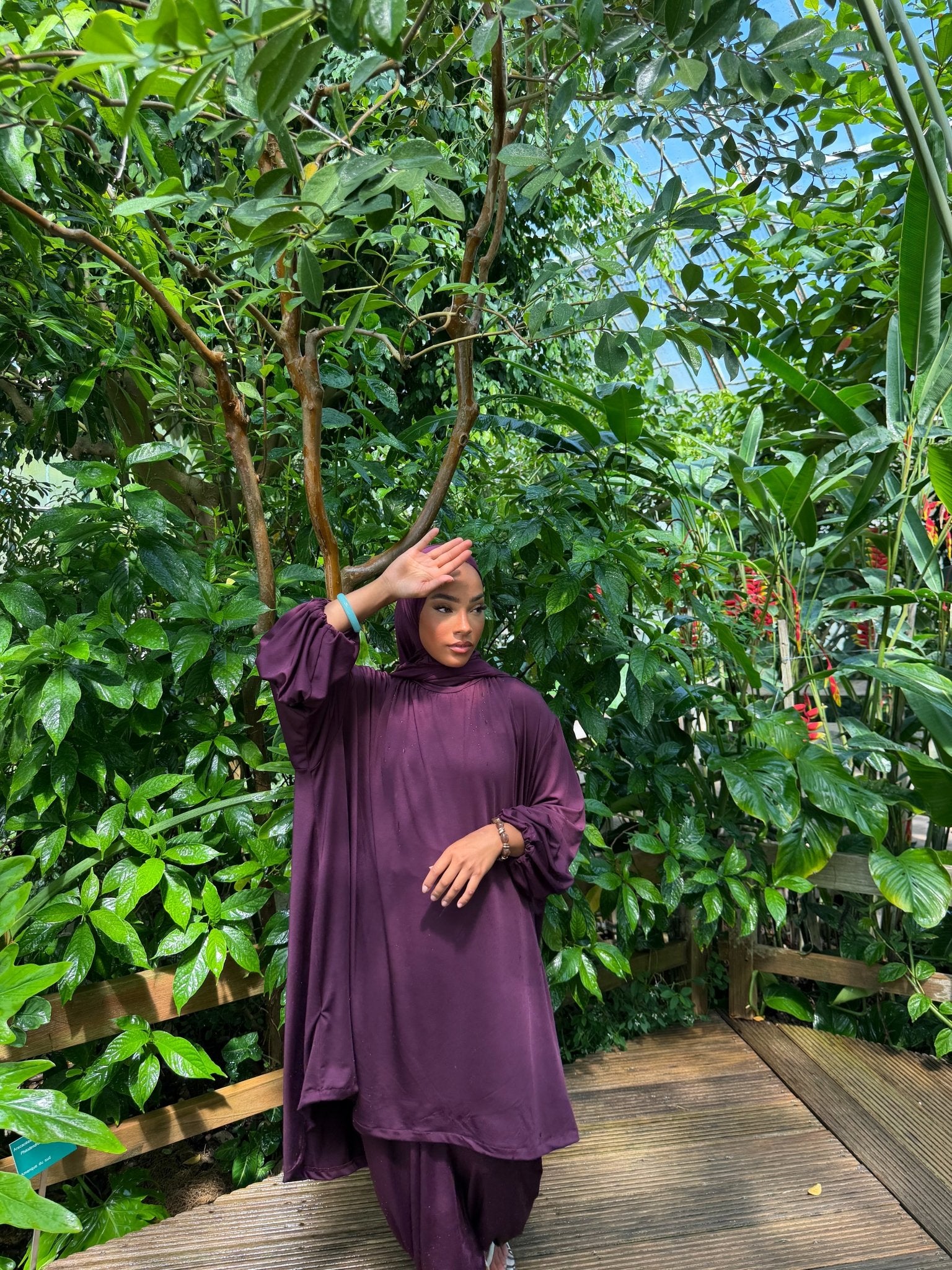 Burkini Houda Prune - TAHIRA