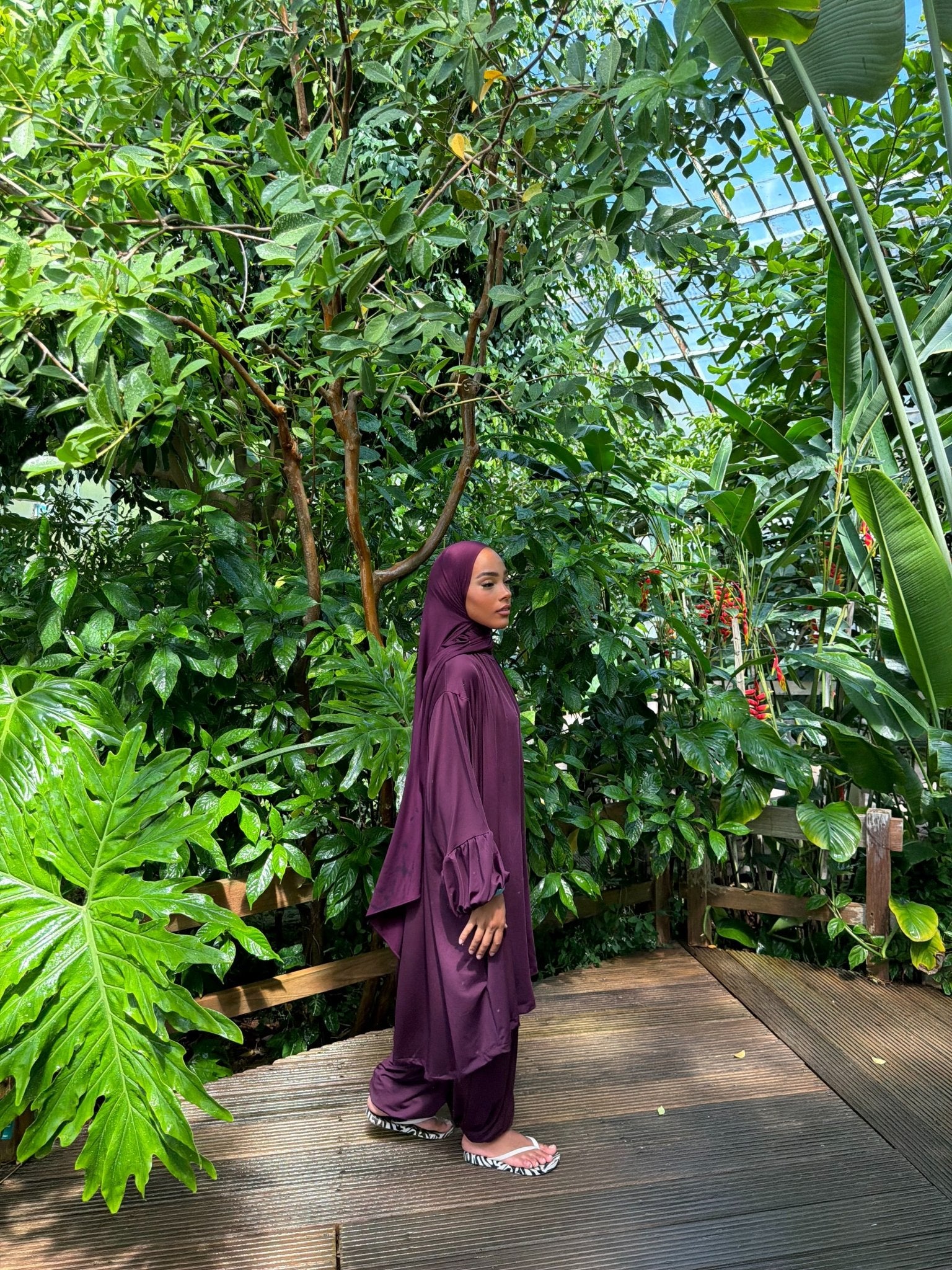 Burkini Houda Prune - TAHIRA