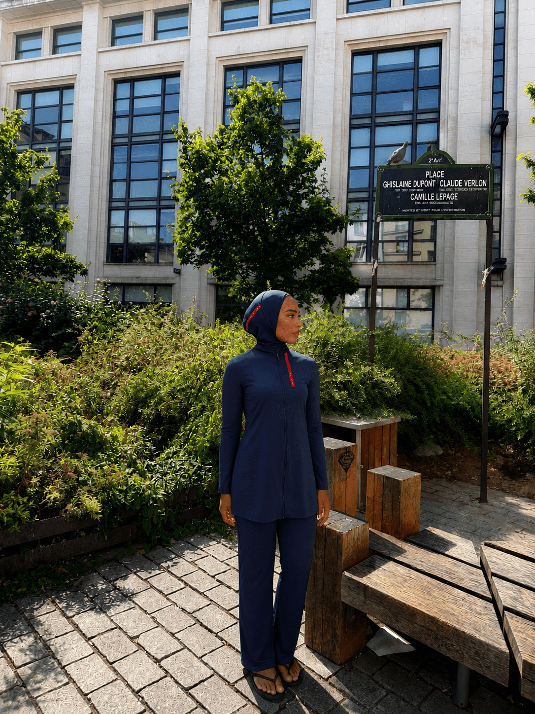 Burkini Safa - Bleu nuit - TAHIRA