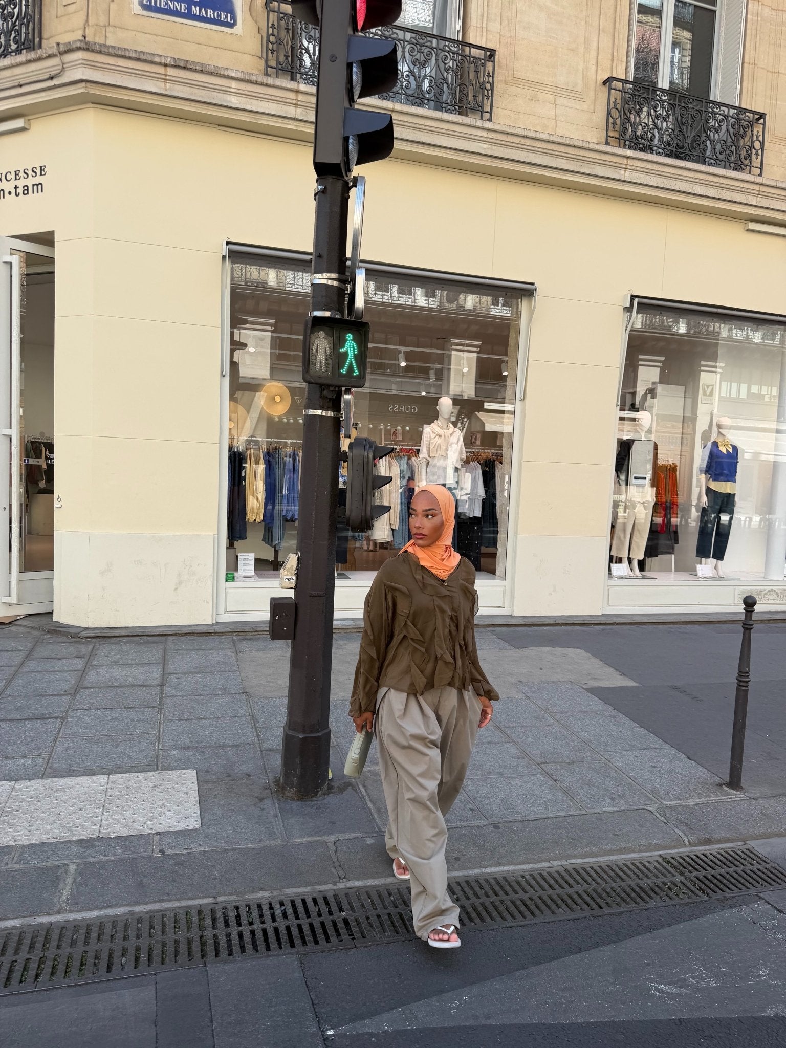 Chemise Élise - Vert Sapin - TAHIRA