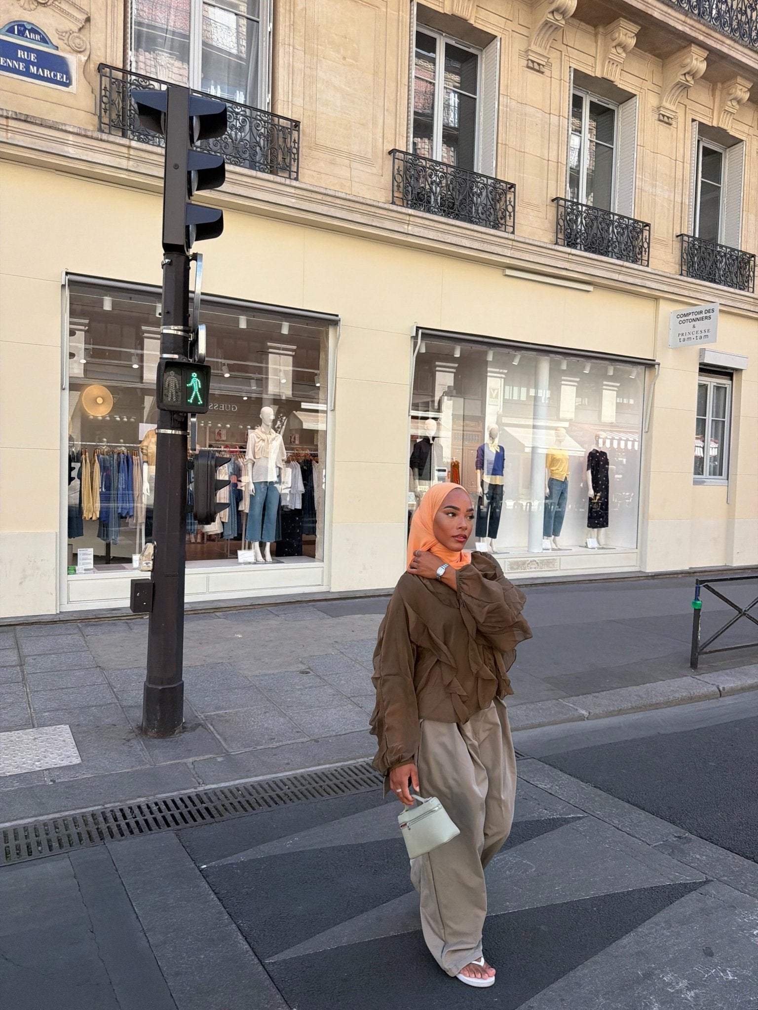 Chemise Élise - Vert Sapin - TAHIRA