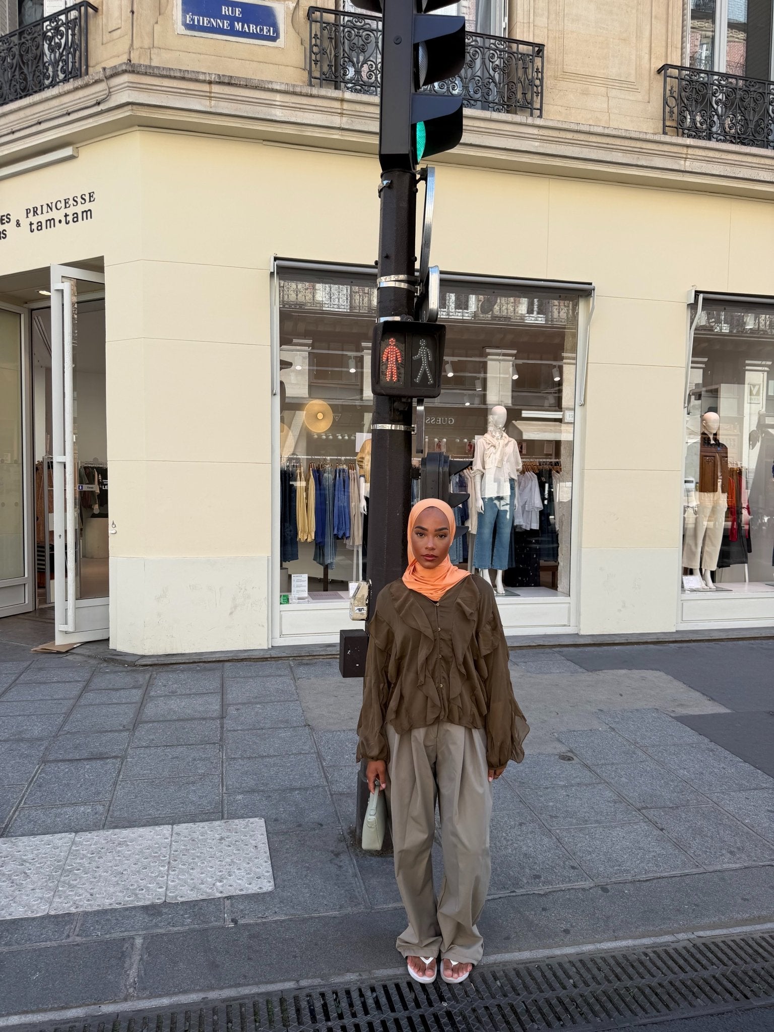 Chemise Élise - Vert Sapin - TAHIRA