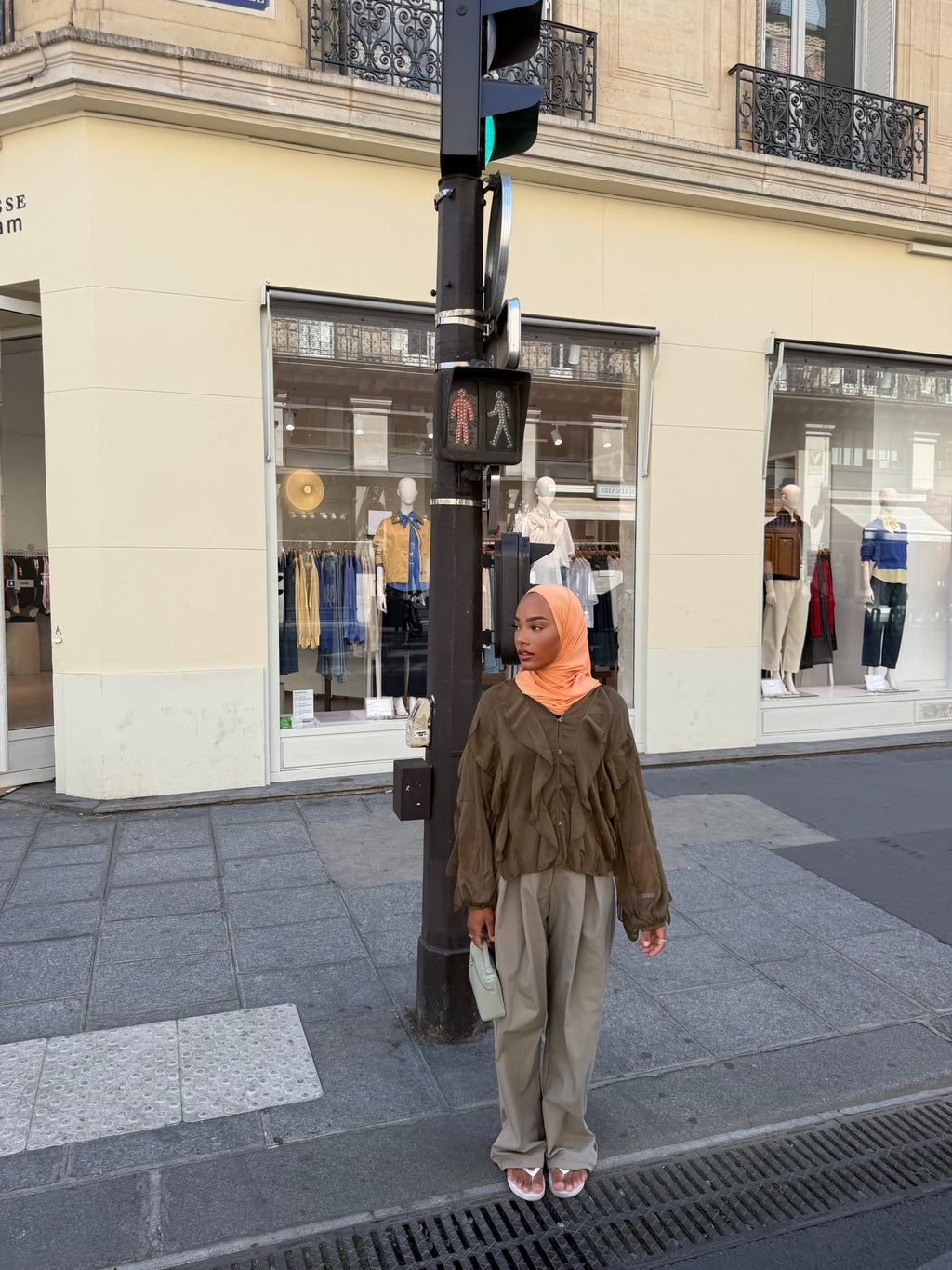 Chemise Élise - Vert Sapin - TAHIRA