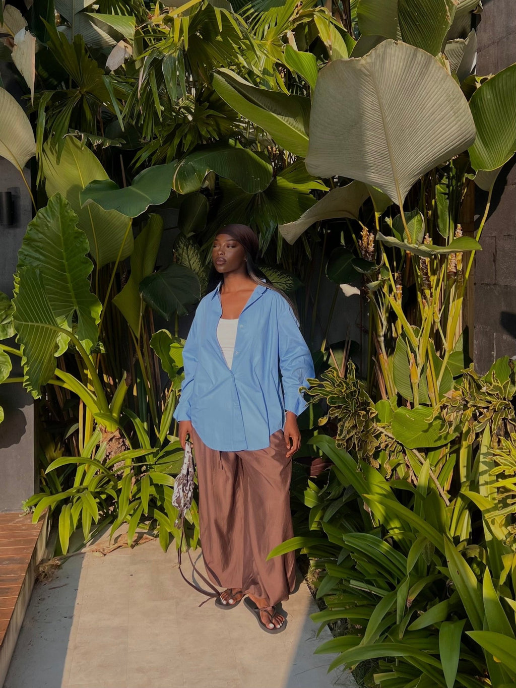 Chemise Mei - Bleu - TAHIRA