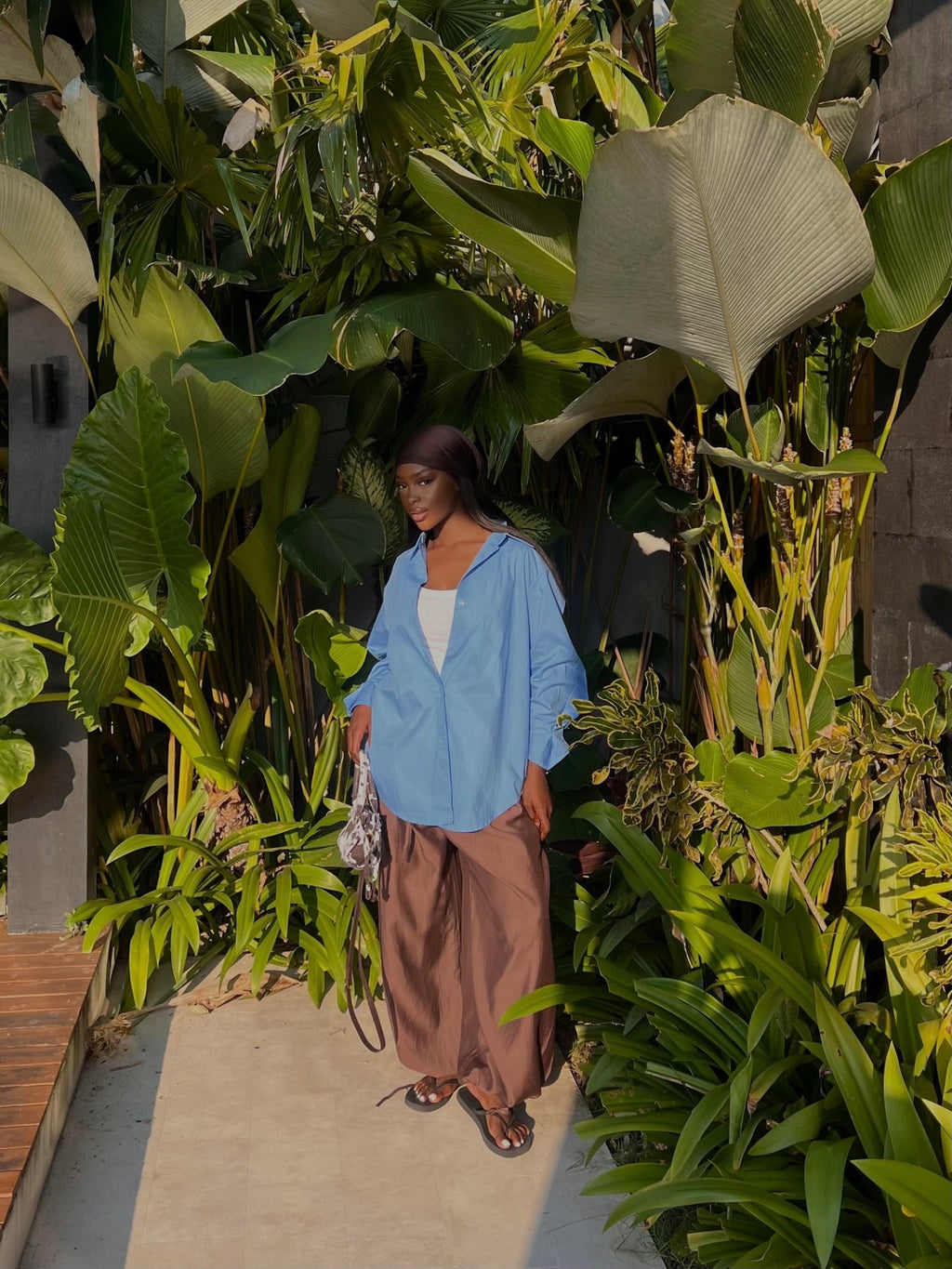 Chemise Mei - Bleu - TAHIRA