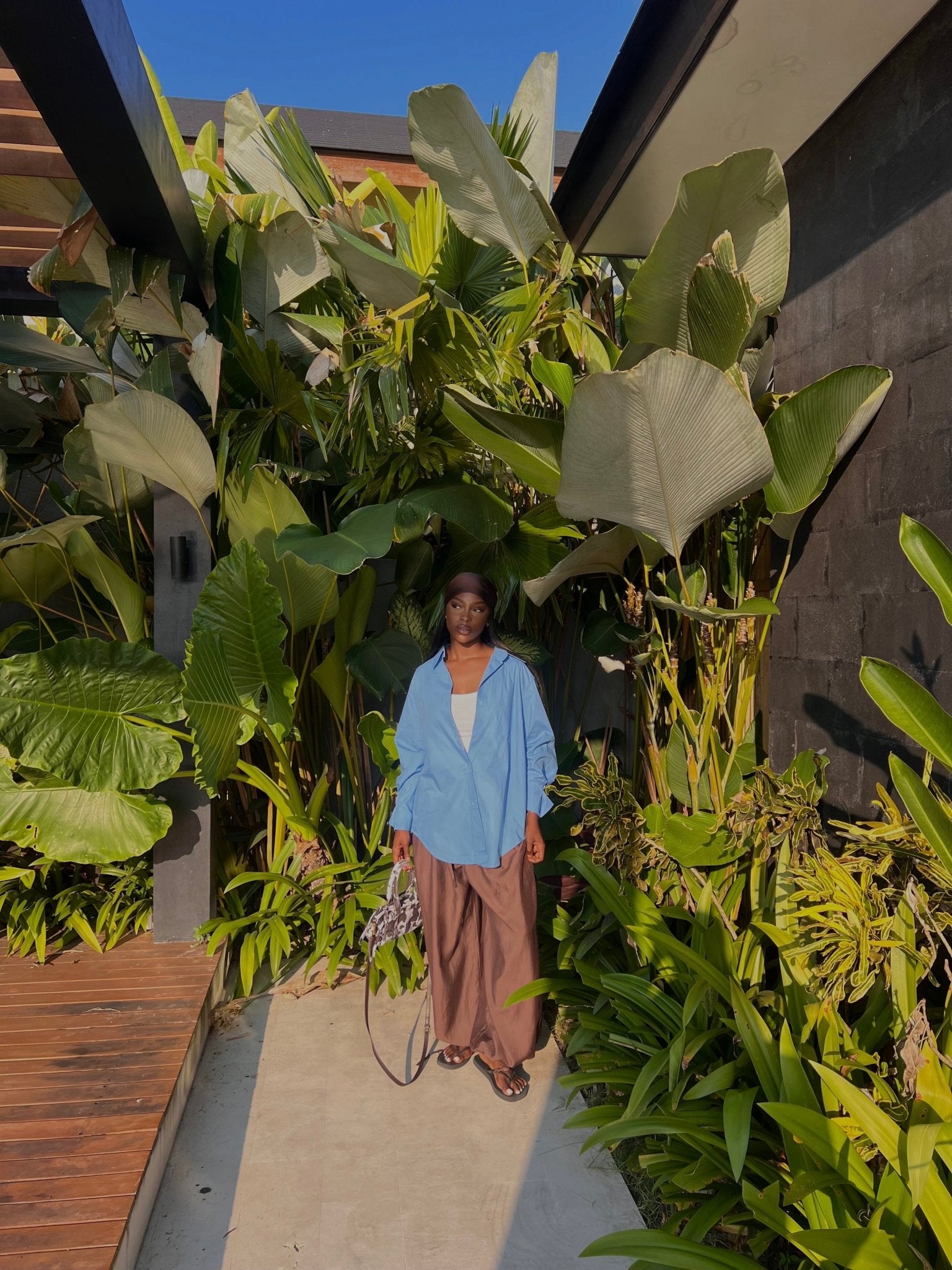 Chemise Mei - Bleu - TAHIRA