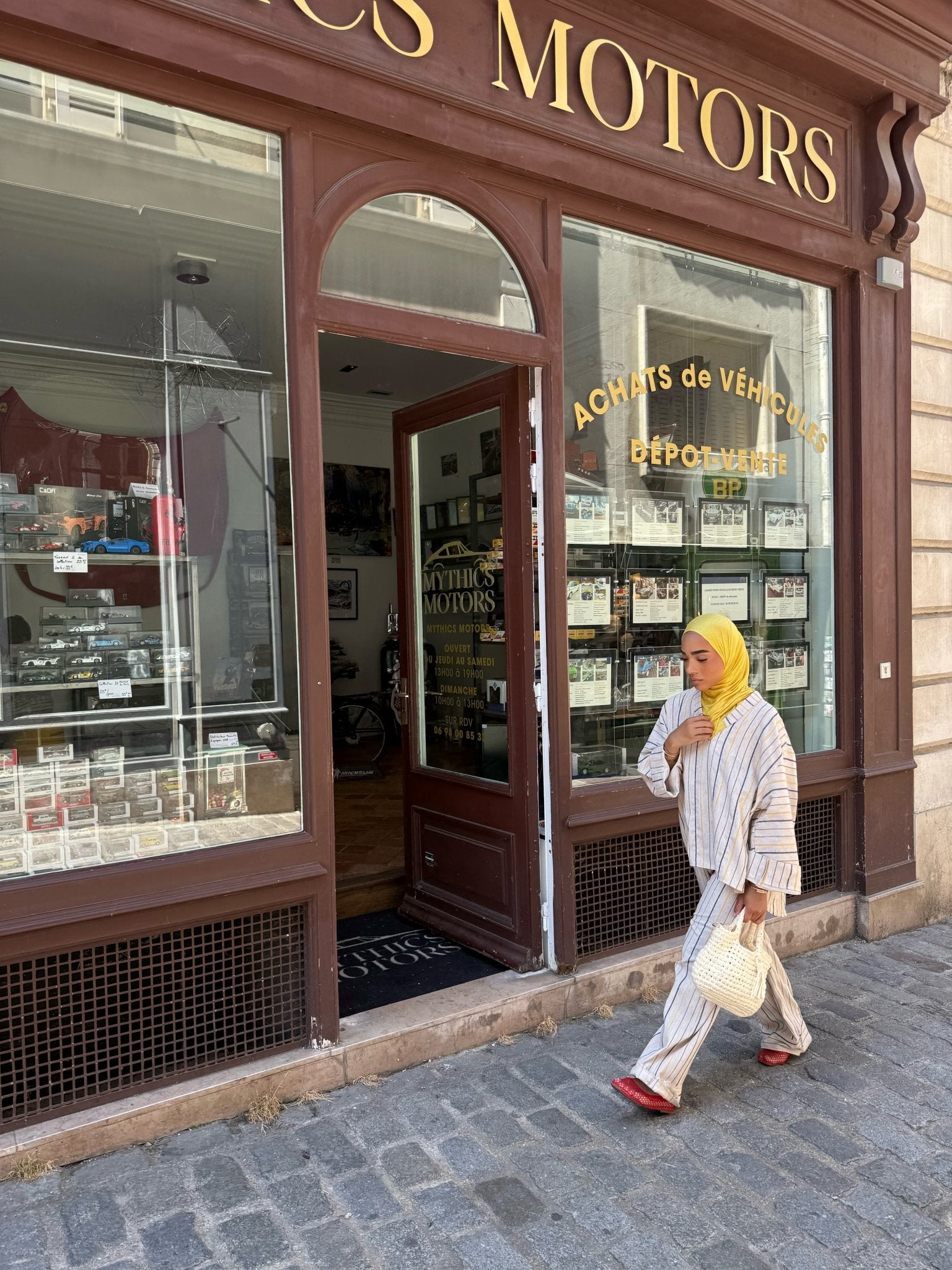 Chemise Ritchy ( Rayure Jaune ) - TAHIRA