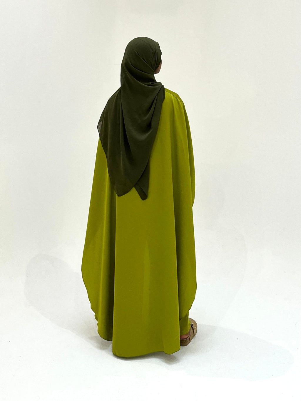 Combinaison Orelle Vert Olive - TAHIRA