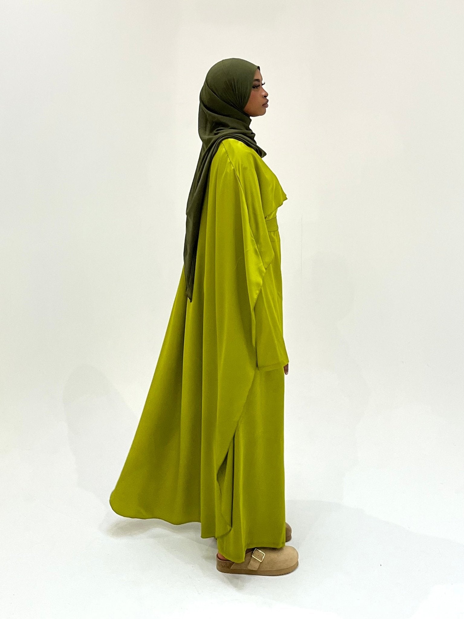 Combinaison Orelle Vert Olive - TAHIRA
