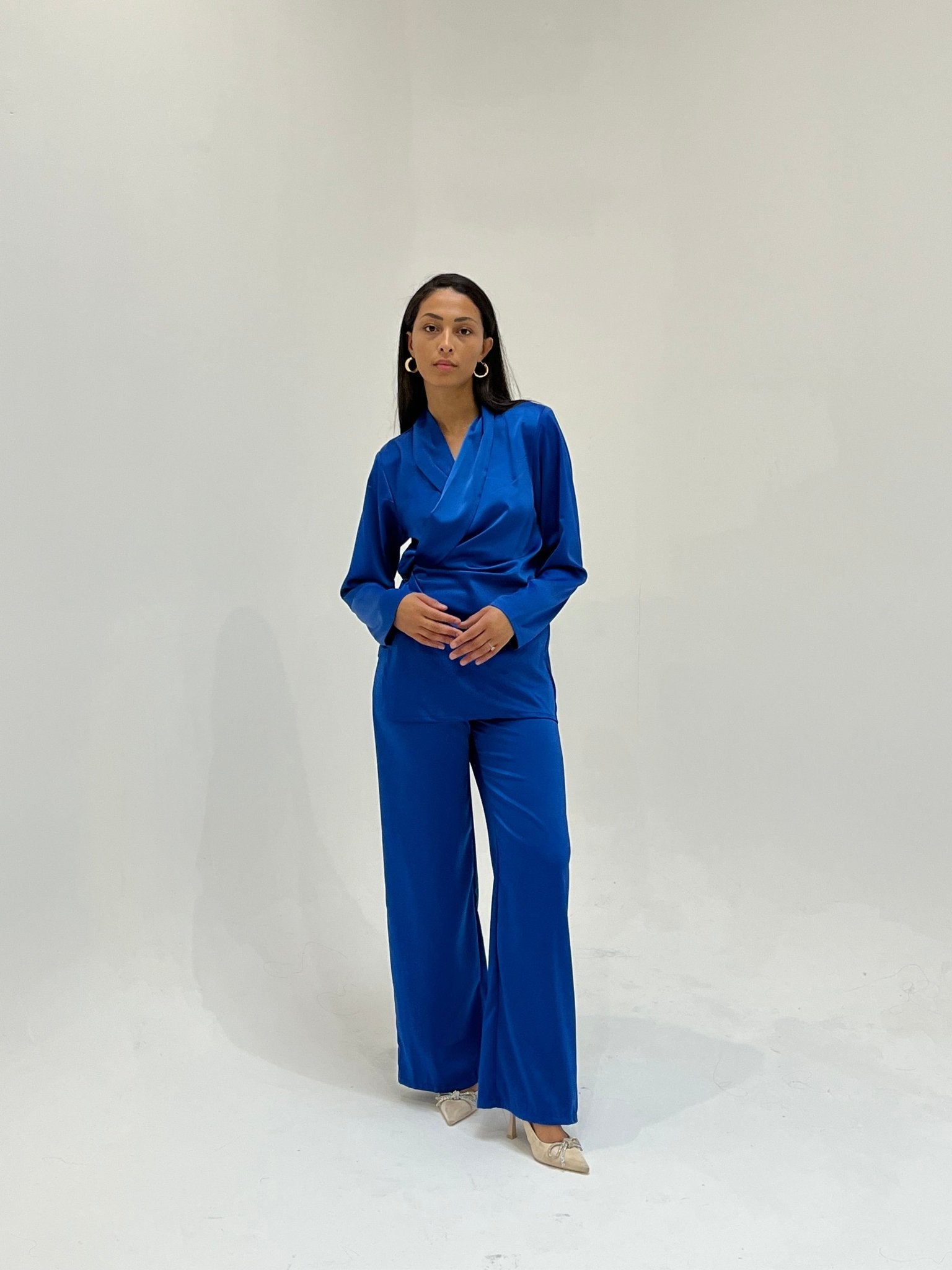 Ensemble Aisha Bleu Électrique - TAHIRA