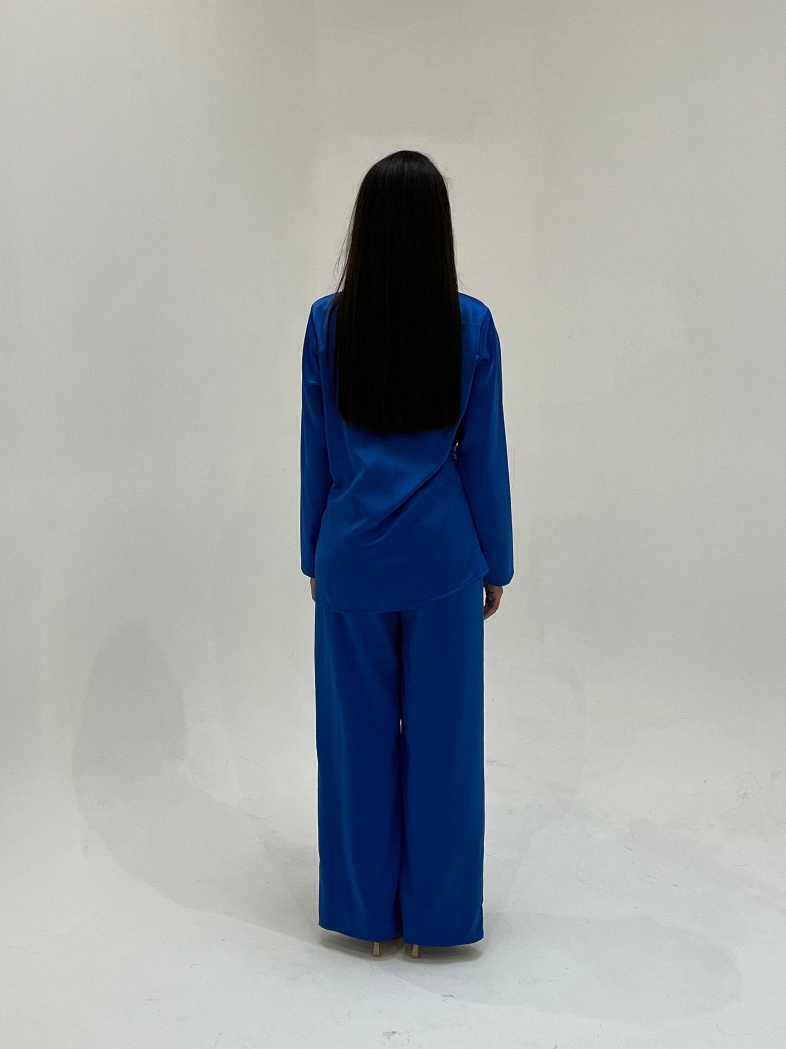 Ensemble Aisha Bleu Électrique - TAHIRA